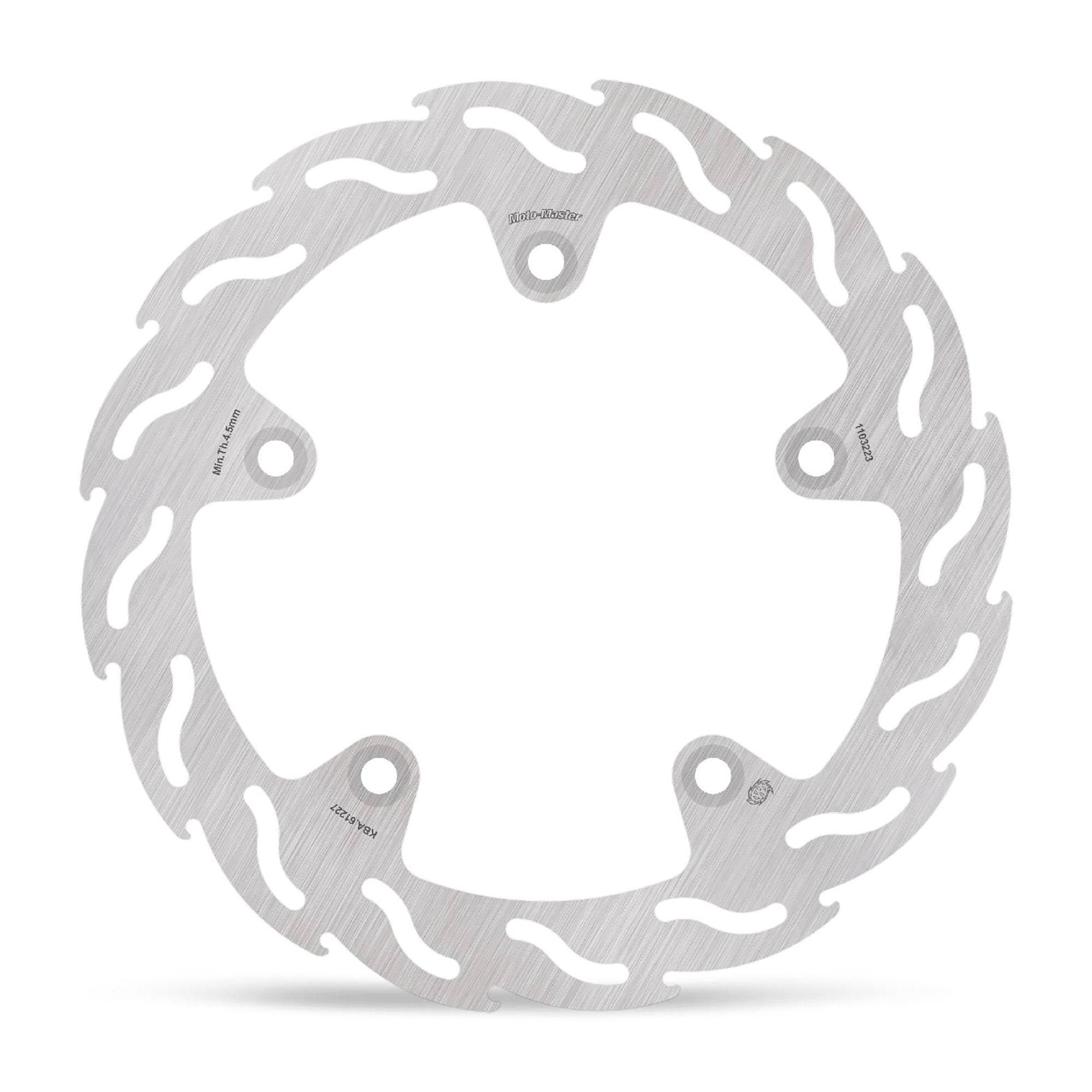 Moto-Master Bremsscheibe Flame hinten starr mit ABE