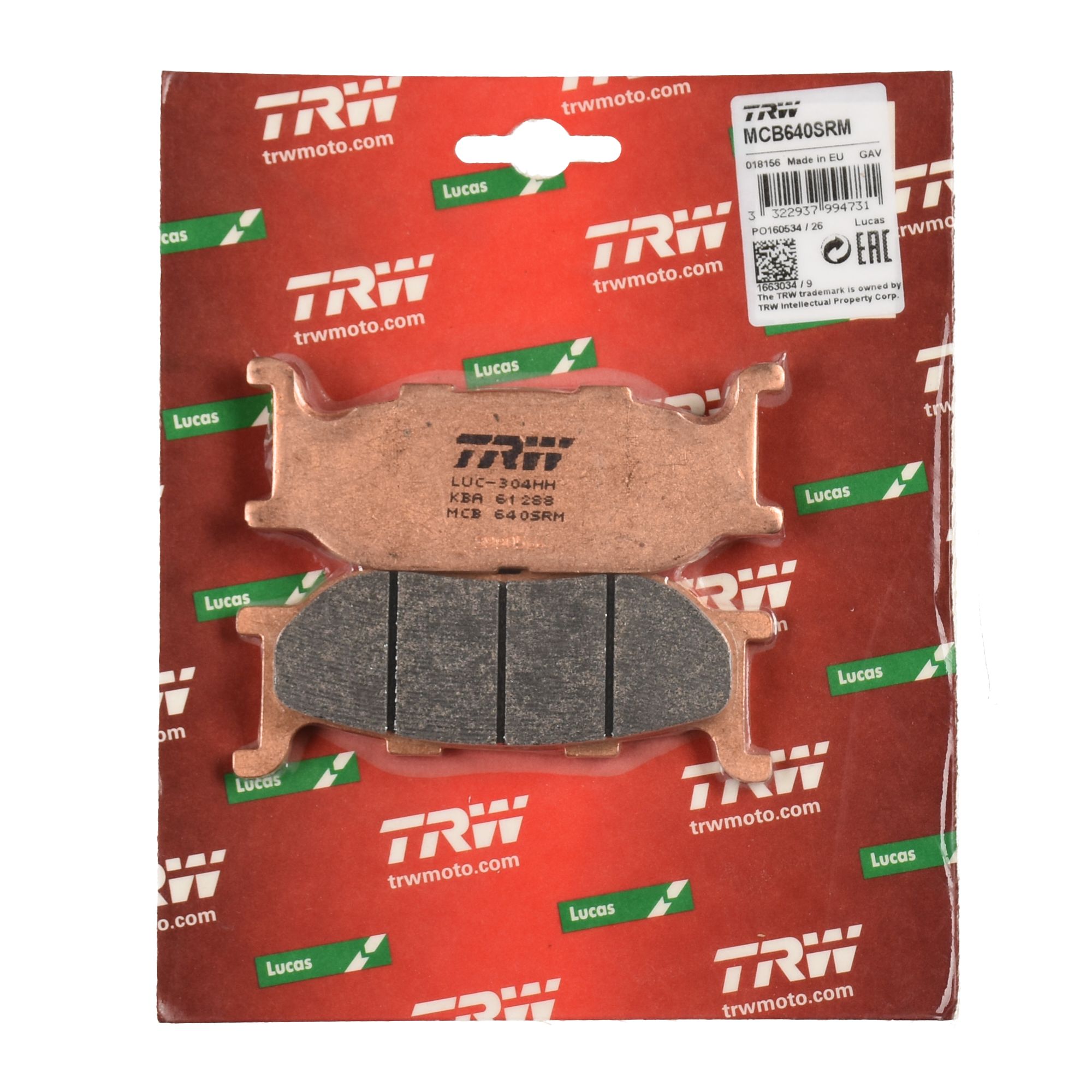 TRW Bremsbelag Sinter