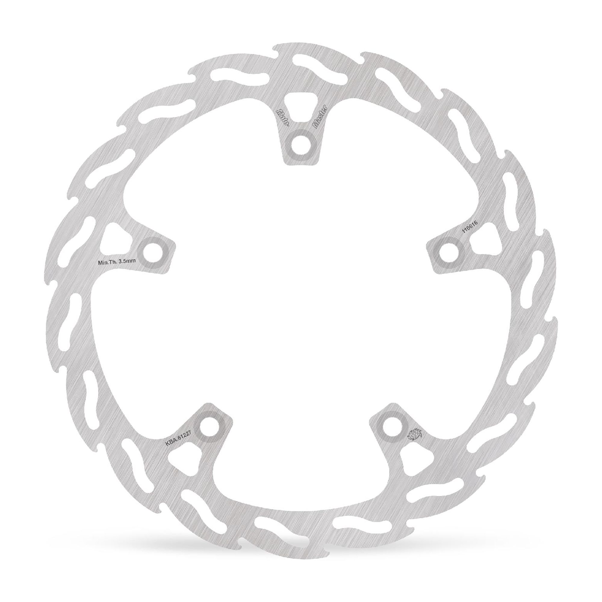 Moto-Master Bremsscheibe Flame vorn links starr mit ABE