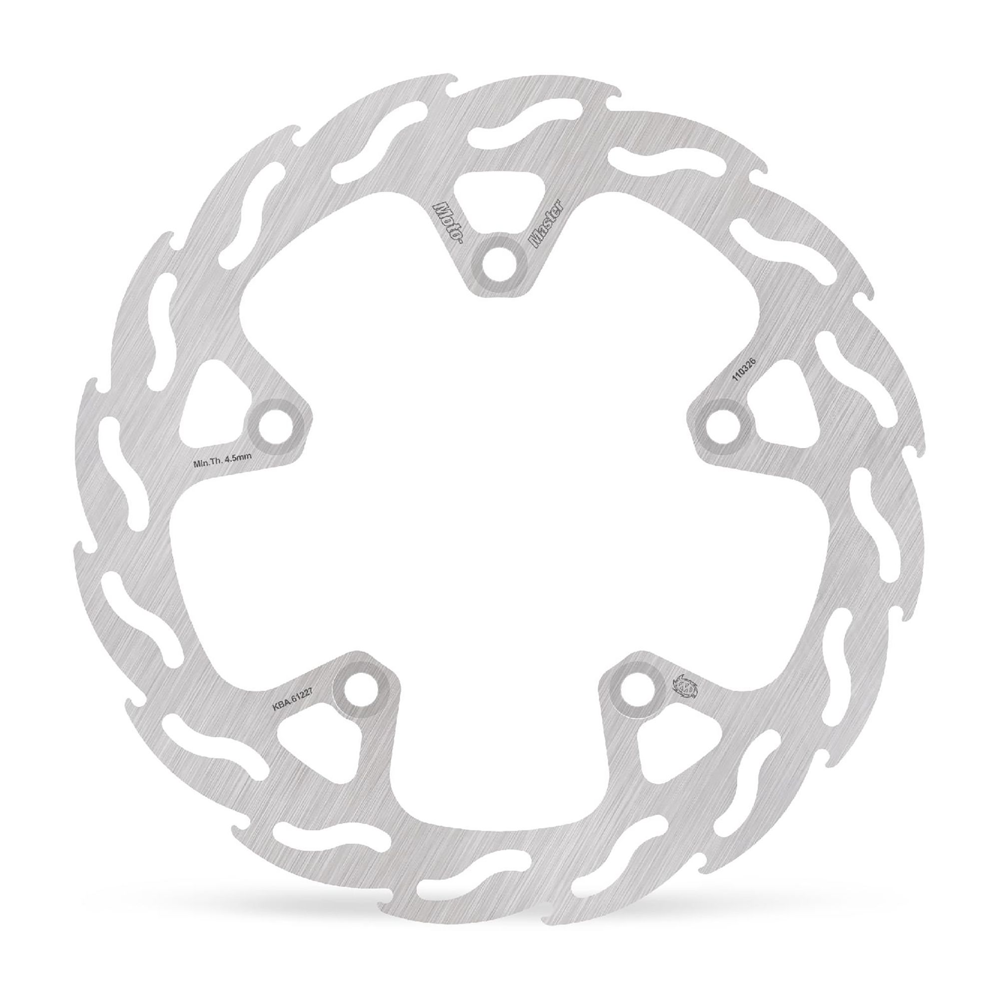 Moto-Master Bremsscheibe Flame vorn starr mit ABE