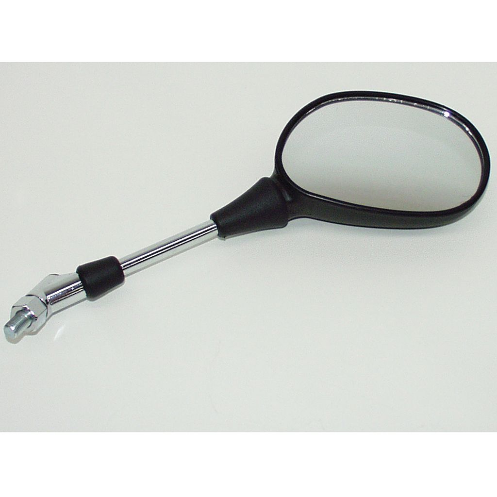 V Parts Spiegel rechts schwarz mit Chromarm