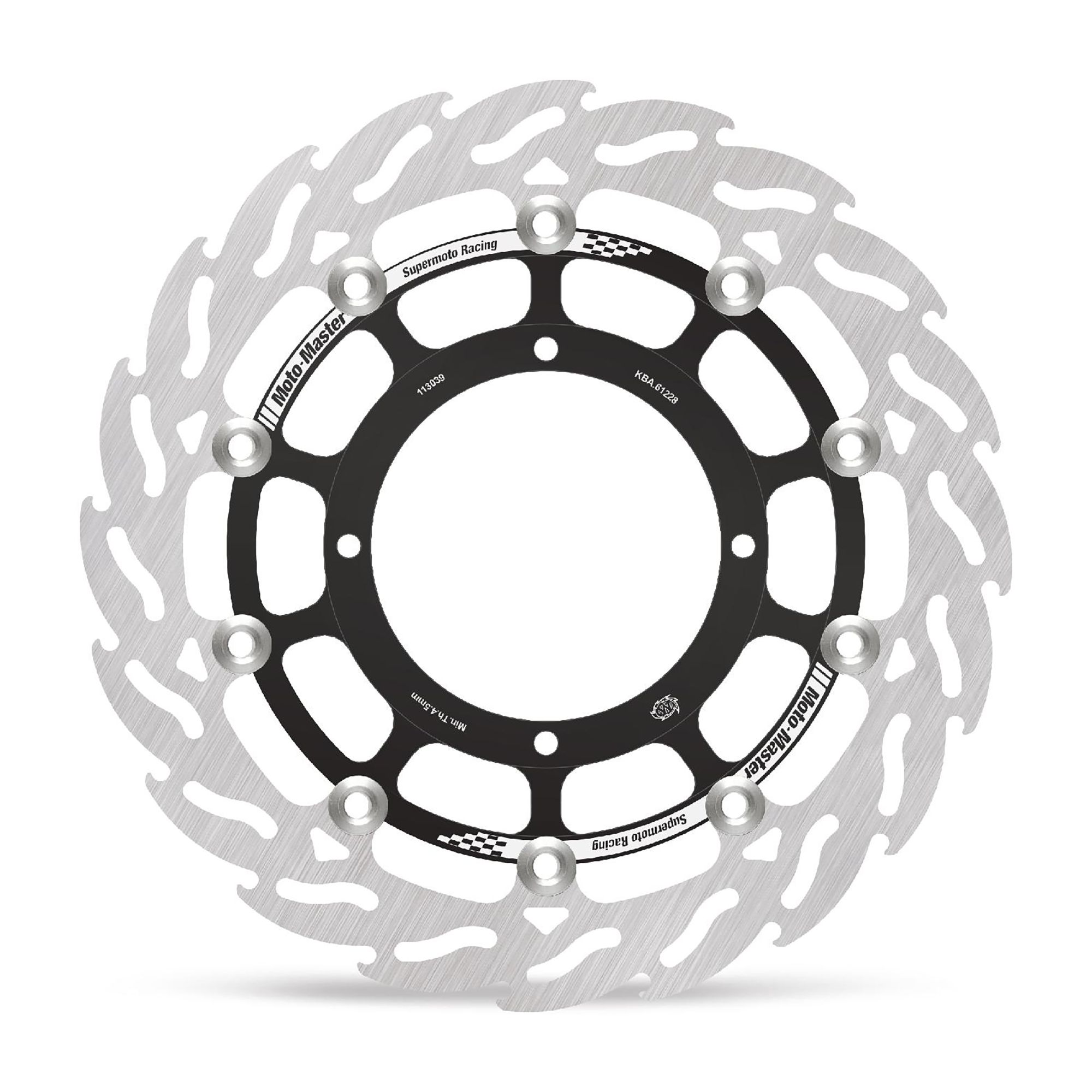 Moto-Master Bremsscheibe Flame vorn schwim. Supermoto Racing 320