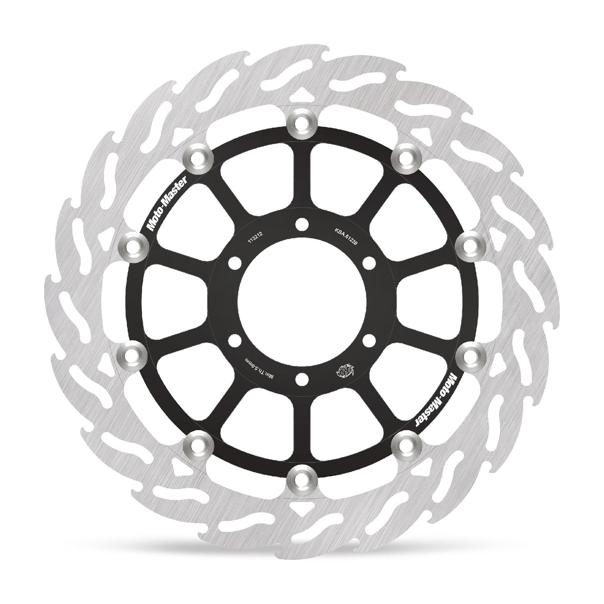 Moto-Master Bremsscheibe Flame vorn links schwim. Racing Flame - 5,5mm nur f. Sonderrad HP und M