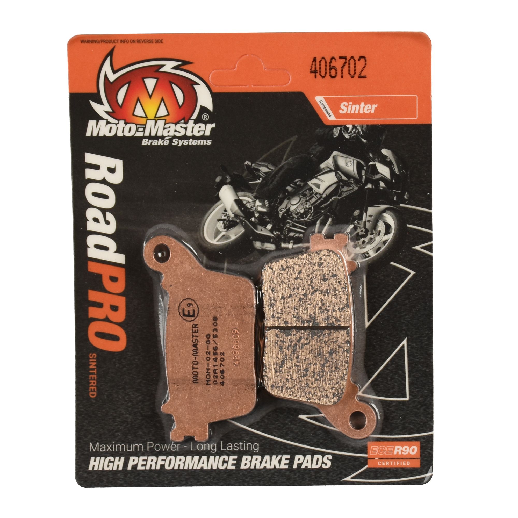 Moto-Master Bremsbelag RoadPRO Sinter hinten