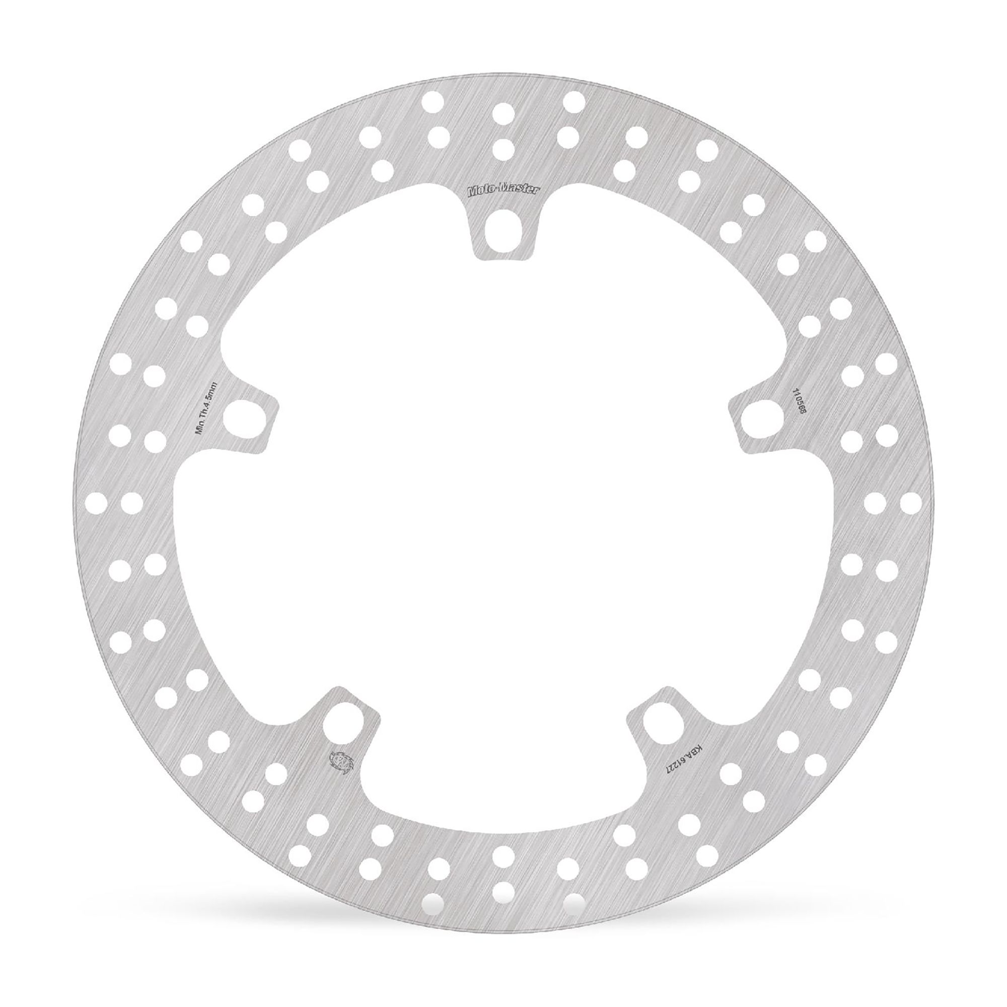 Moto-Master Bremsscheibe Halo vorn starr mit ABE