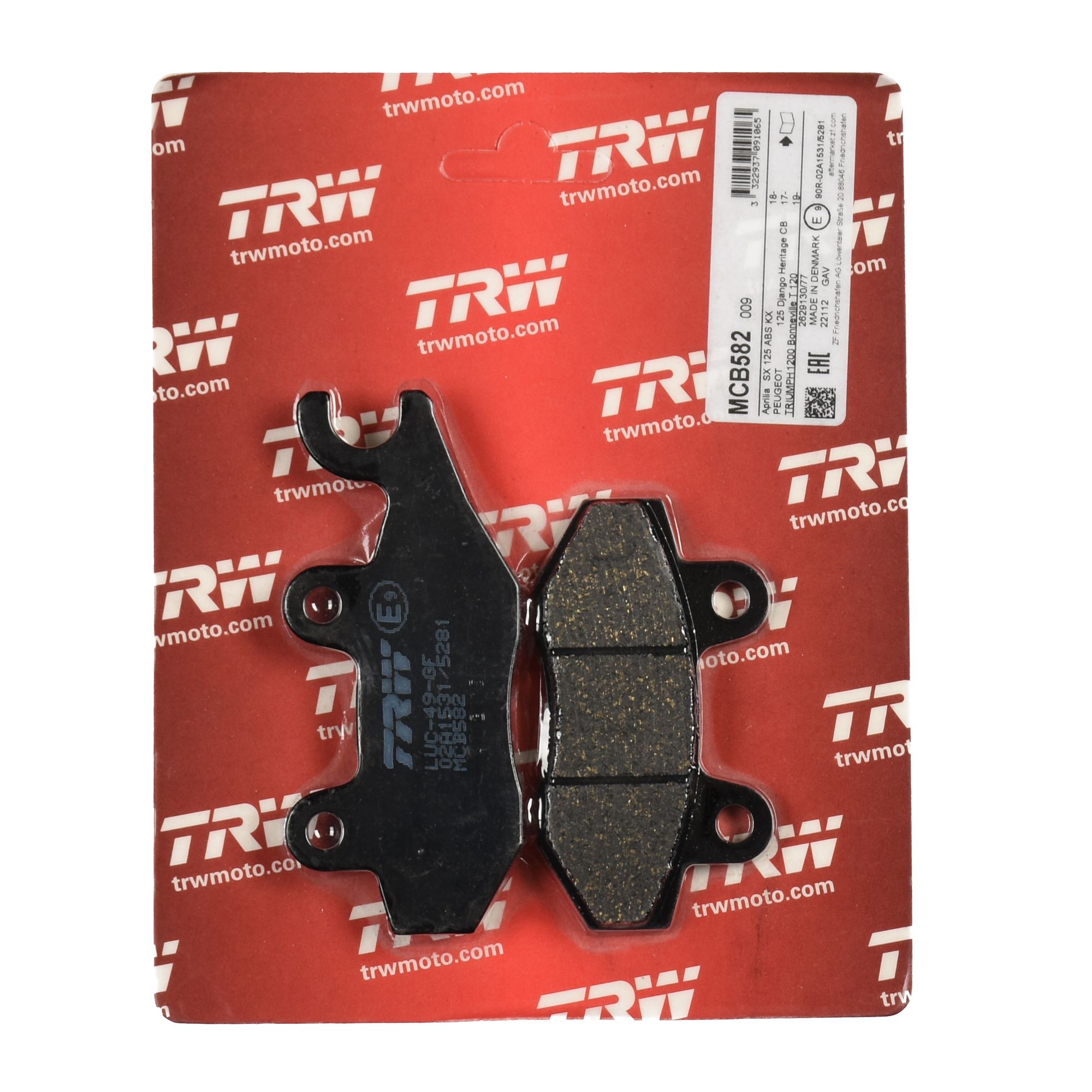 TRW Bremsbelag organisch