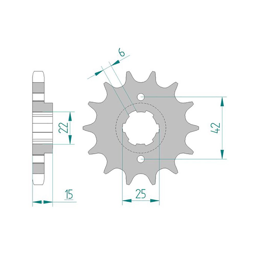 AFAM Ritzel #530 16 Zähne