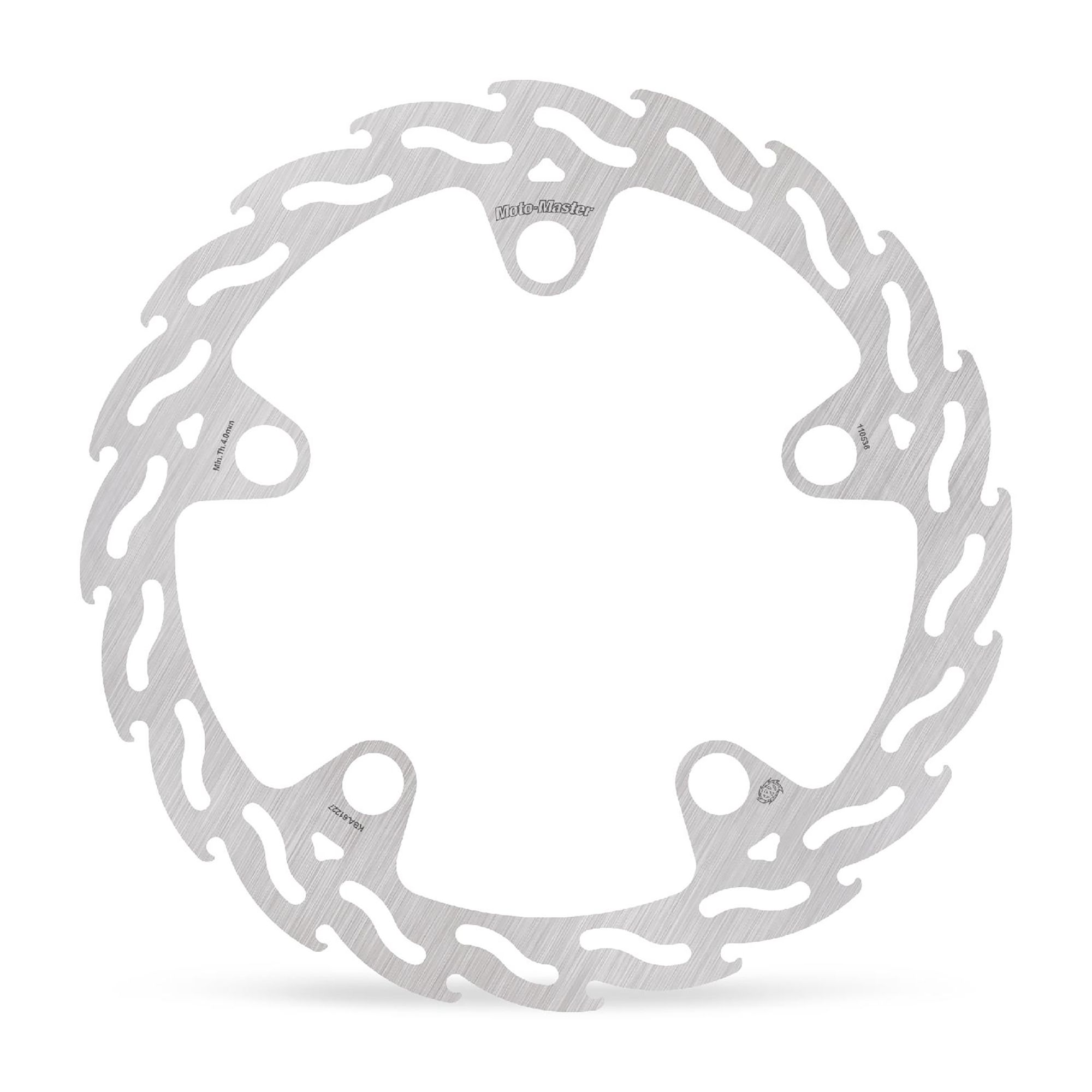 Moto-Master Bremsscheibe Flame vorn rechts starr mit ABE
