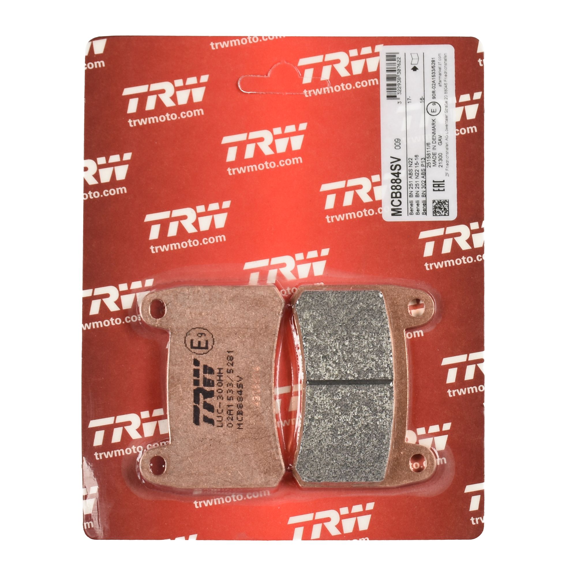 TRW Bremsbelag Sinter Street