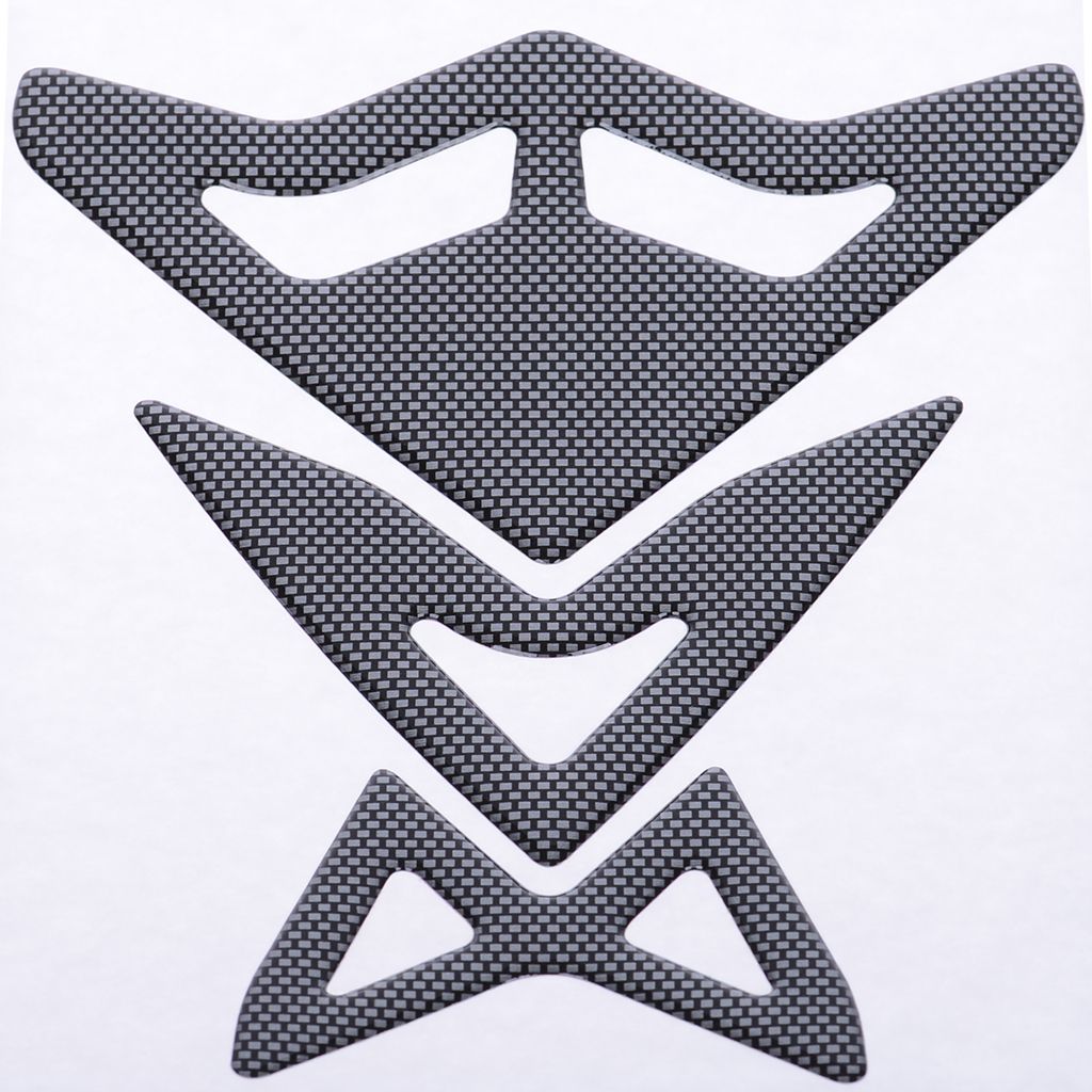 MotoLibre Tankpad Carbonlook 3-teilig