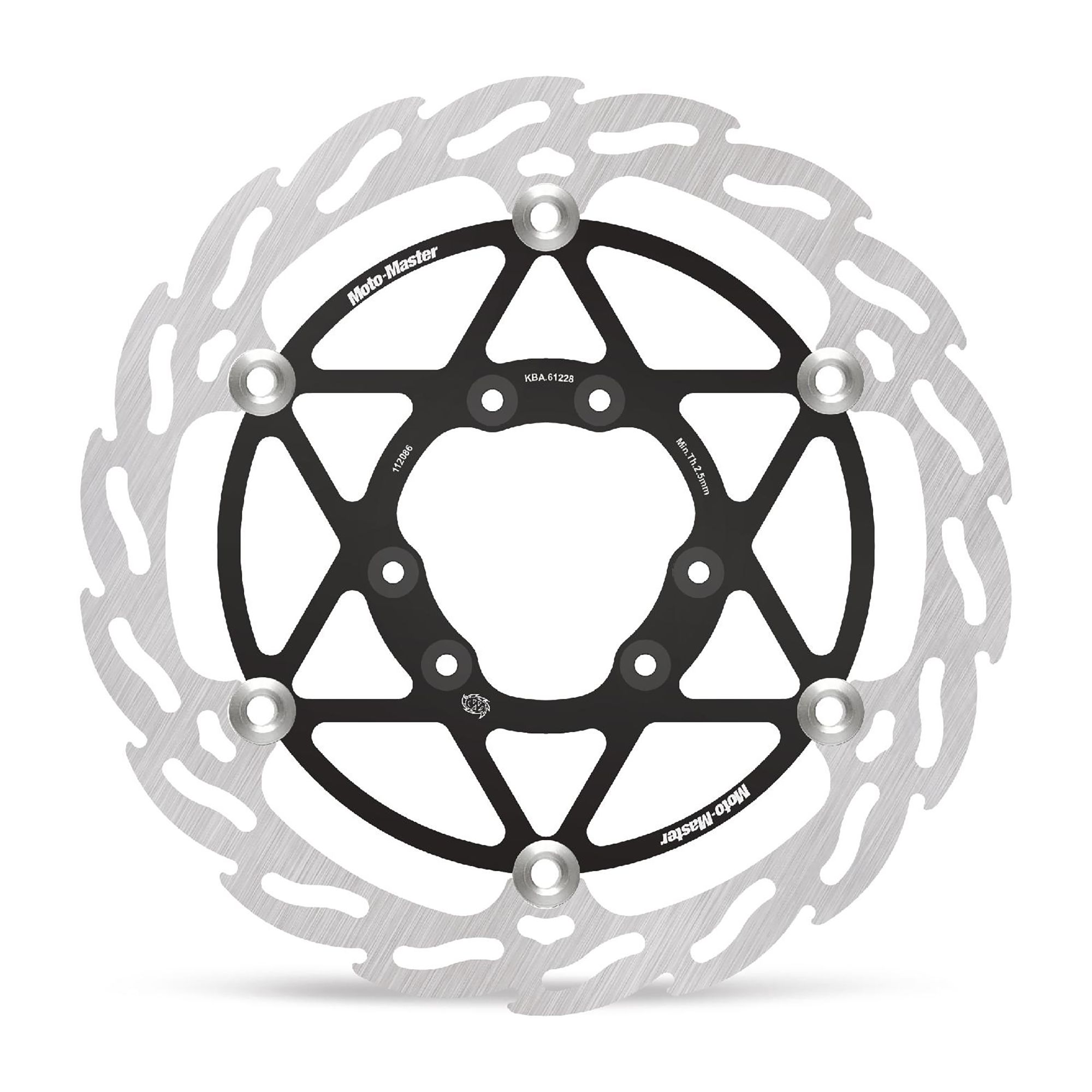 Moto-Master Bremsscheibe Flame vorn schwimmend mit ABE Oversize 270 mm Ø