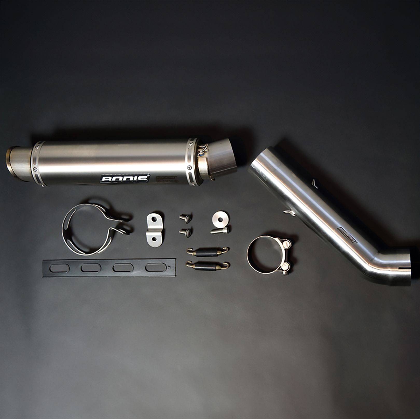 Bodis Auspuff GP1 Slip-On Edelstahl/Full-Titan