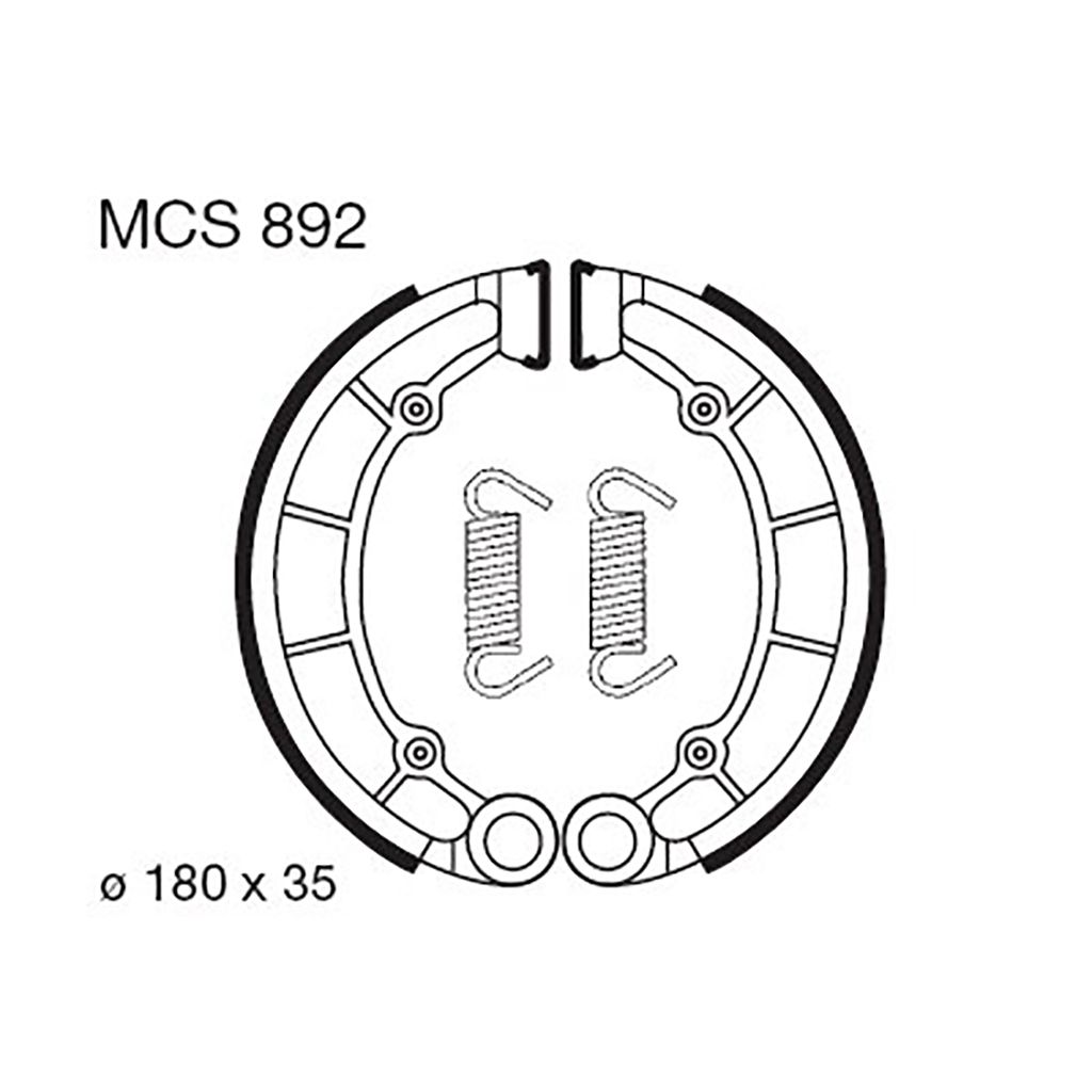 TRW Bremsbacken Bremsbelag