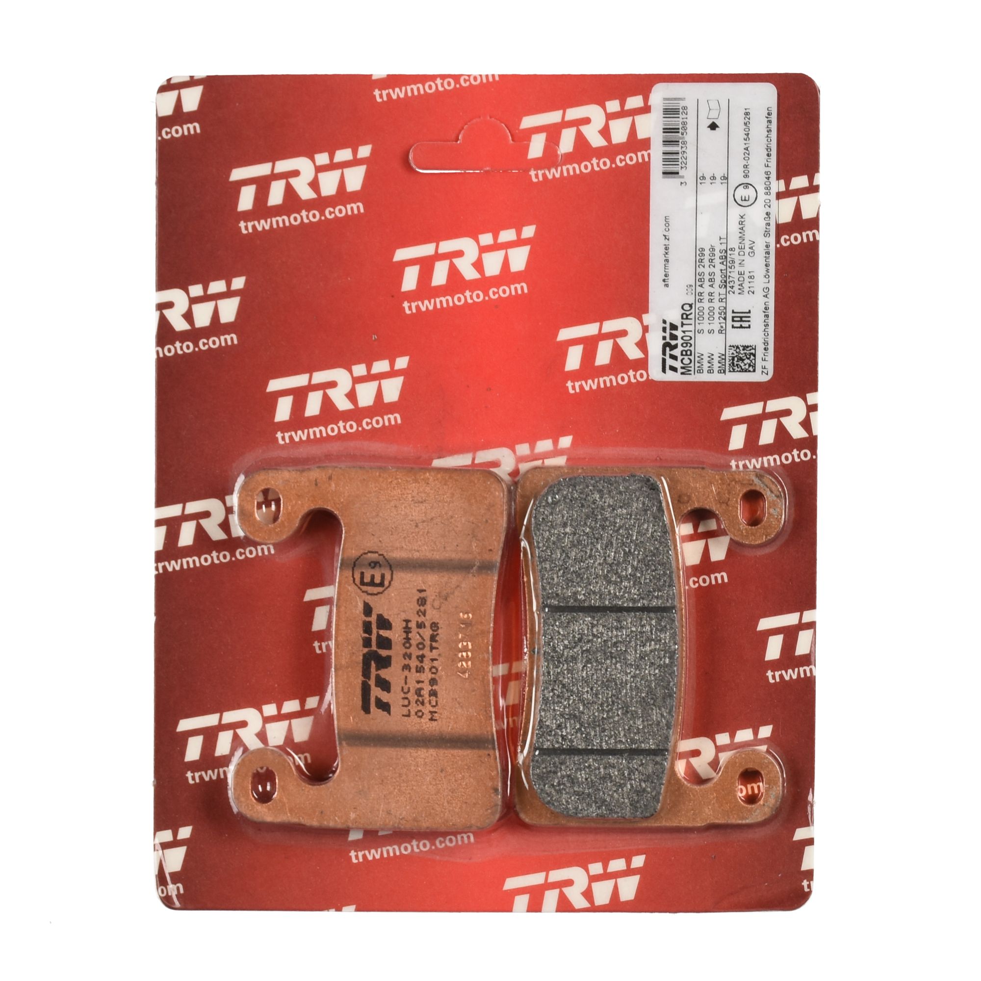 TRW Bremsbelag Sinter Racing ABE