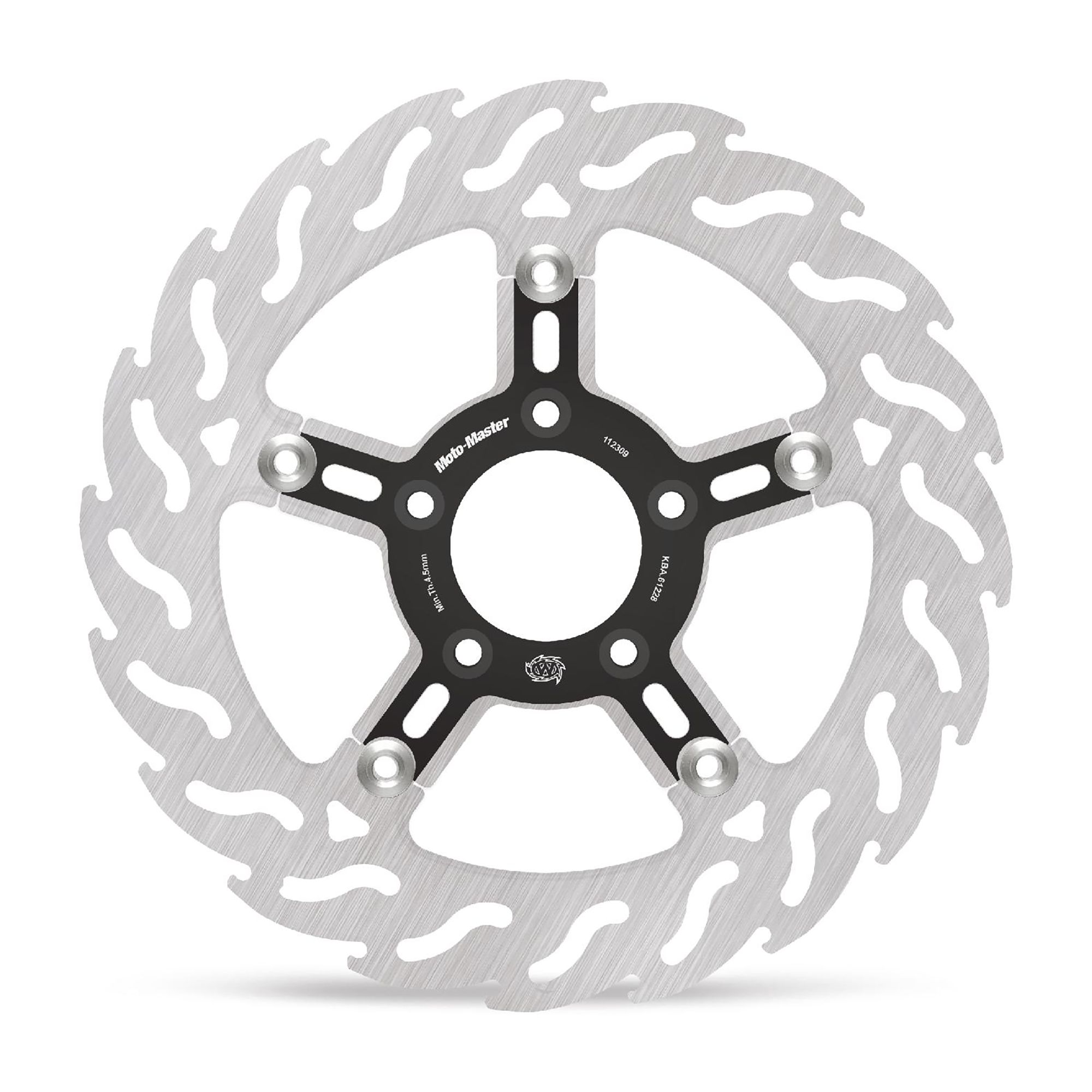 Moto-Master Bremsscheibe Flame vorn links schwimmend Alu-Innenring