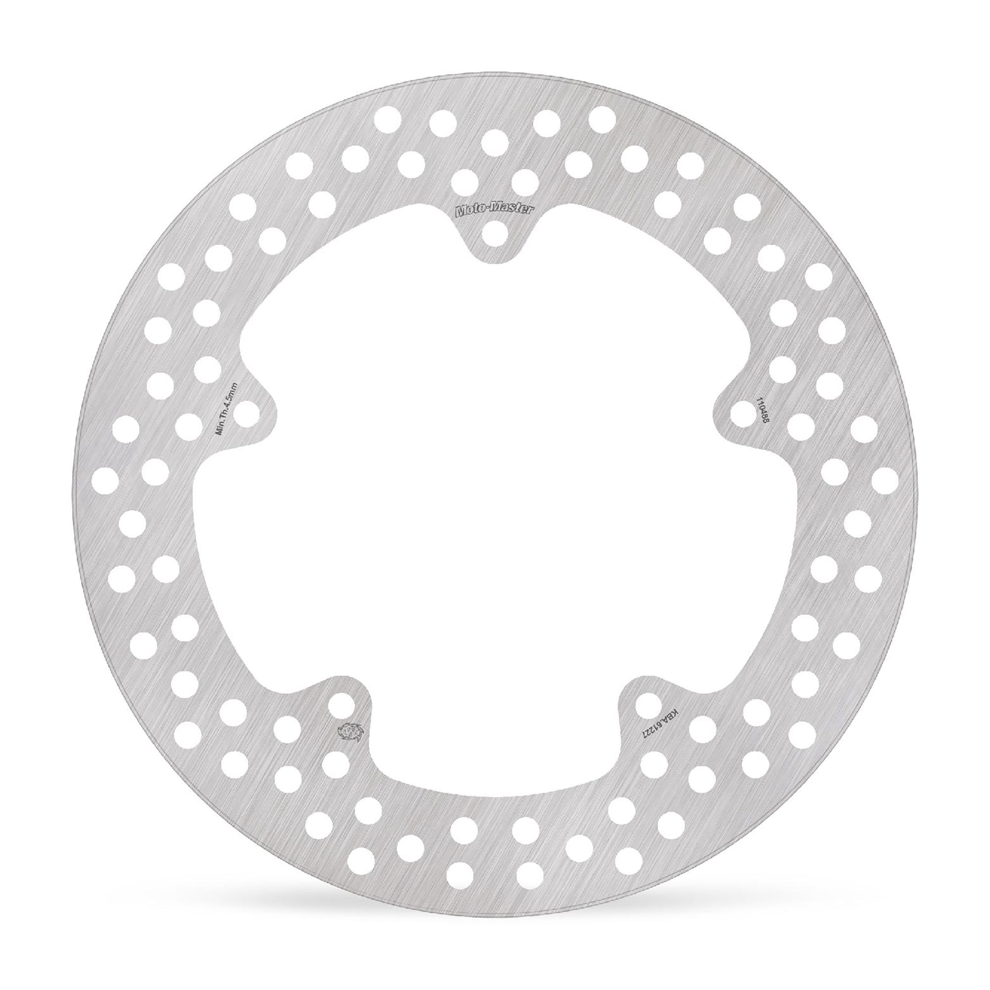 Moto-Master Bremsscheibe Halo hinten starr mit ABE