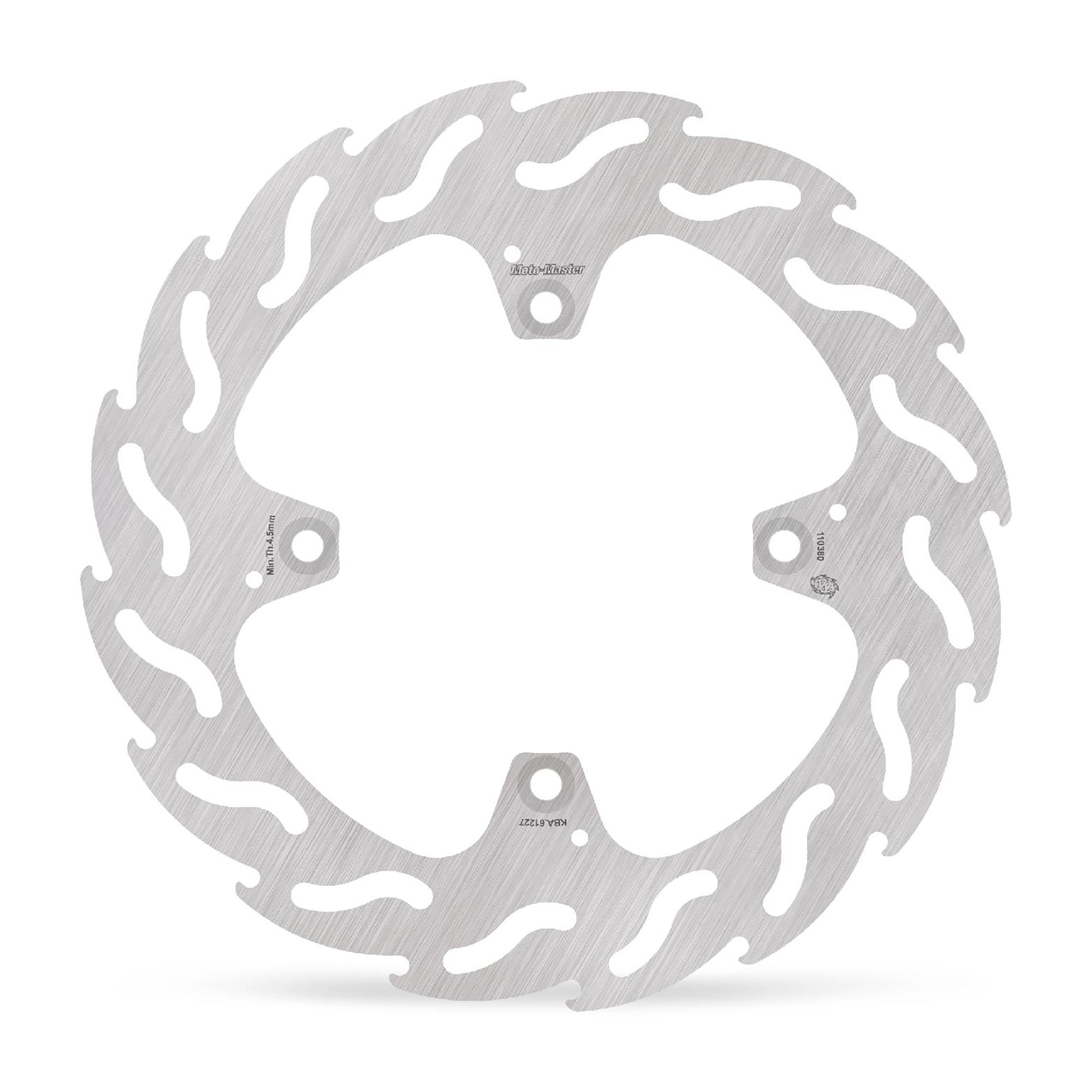 Moto-Master Bremsscheibe Flame hinten starr mit ABE