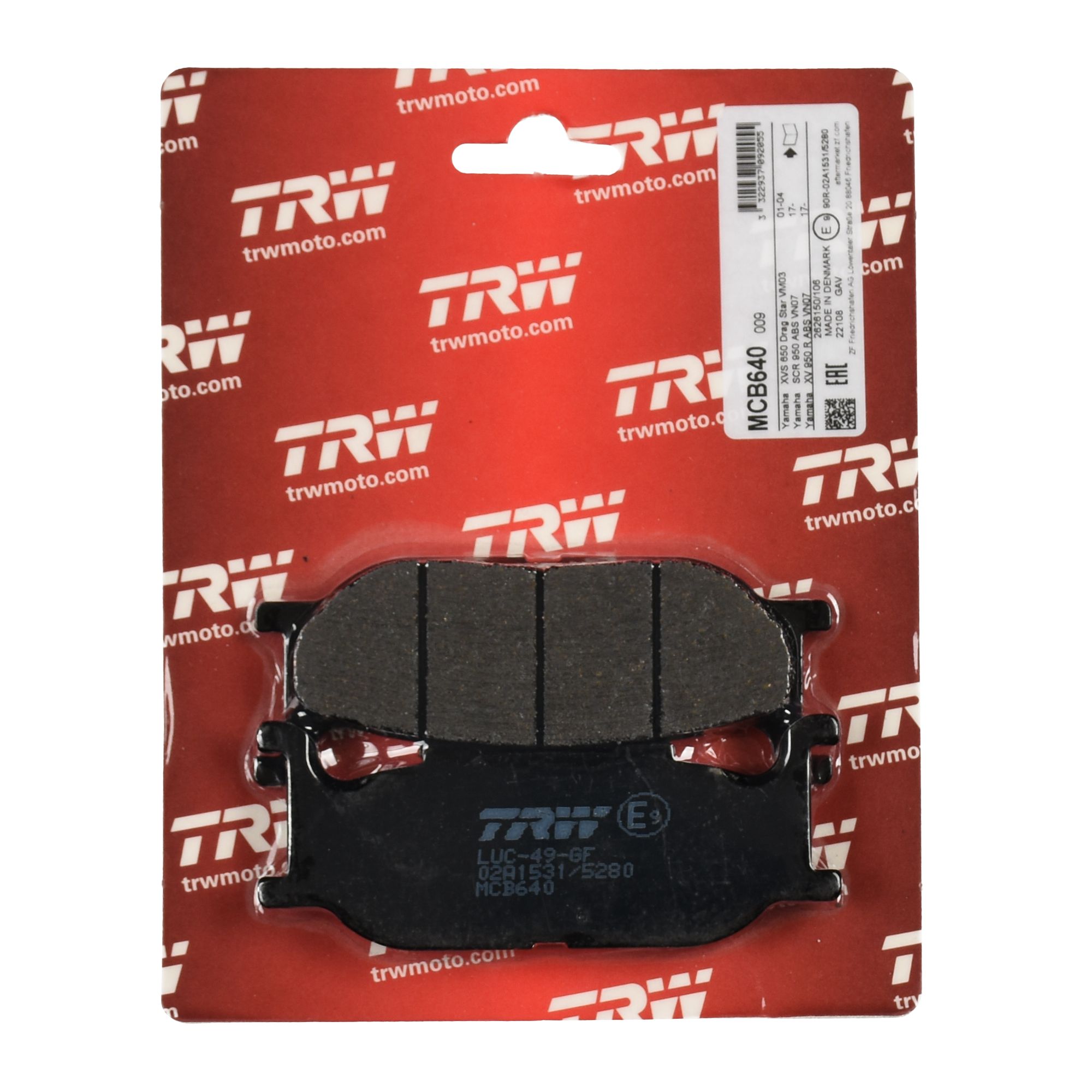 TRW Bremsbelag organisch