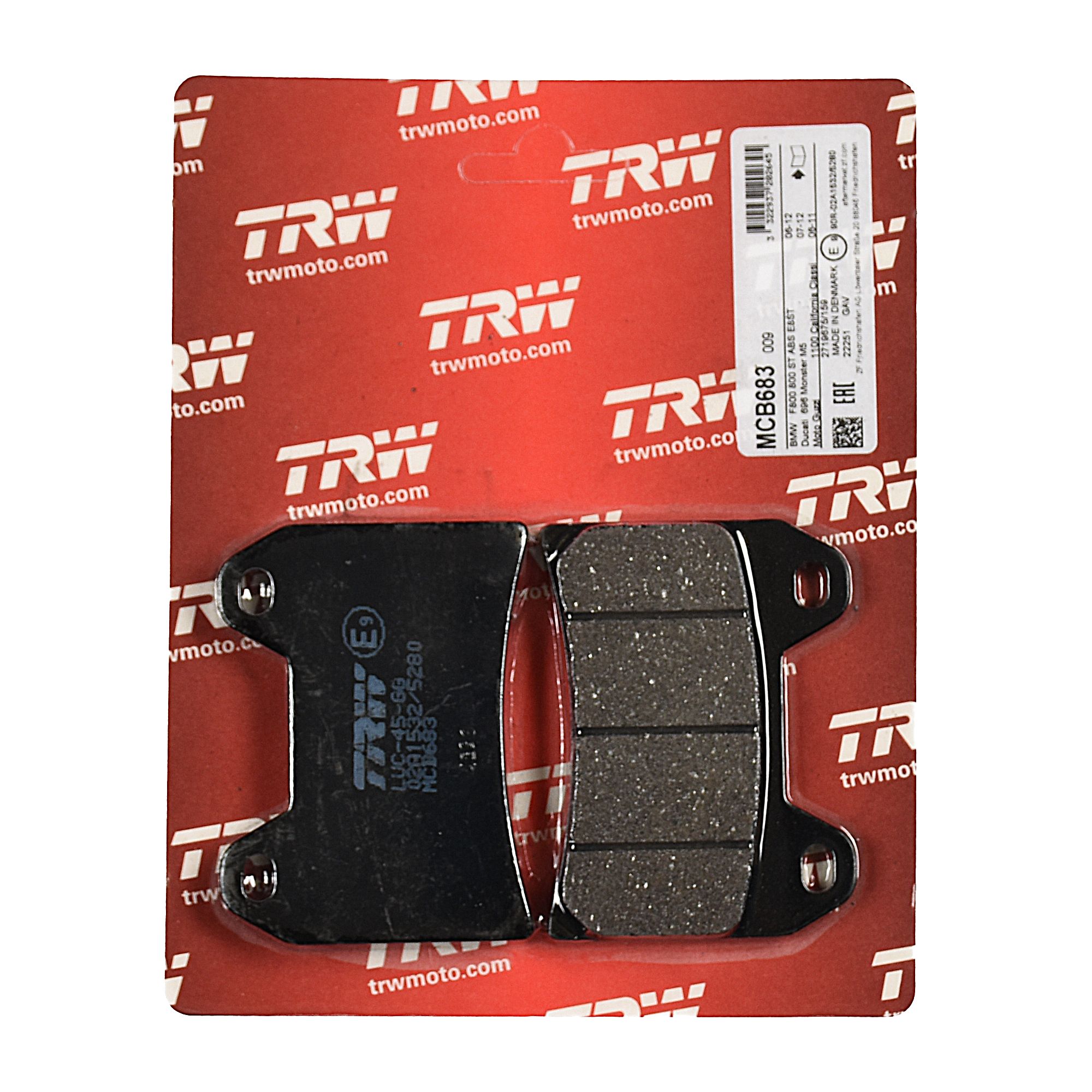 TRW Bremsbelag organisch