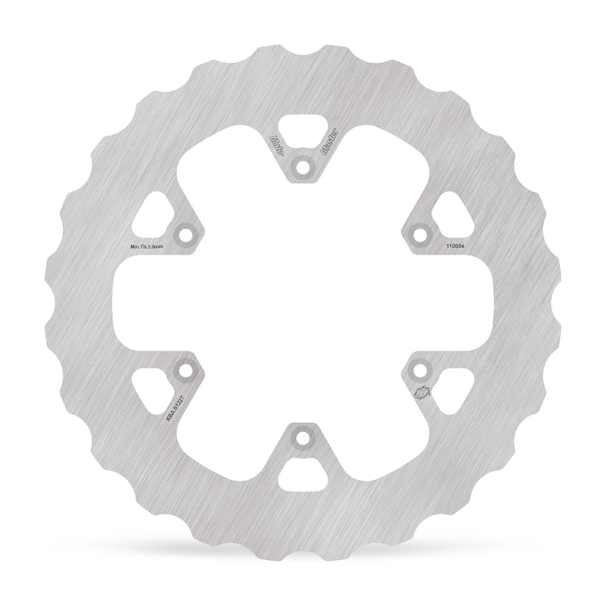 Moto-Master Bremsscheibe Nitro hinten starr Mud/Schlamm mit ABE