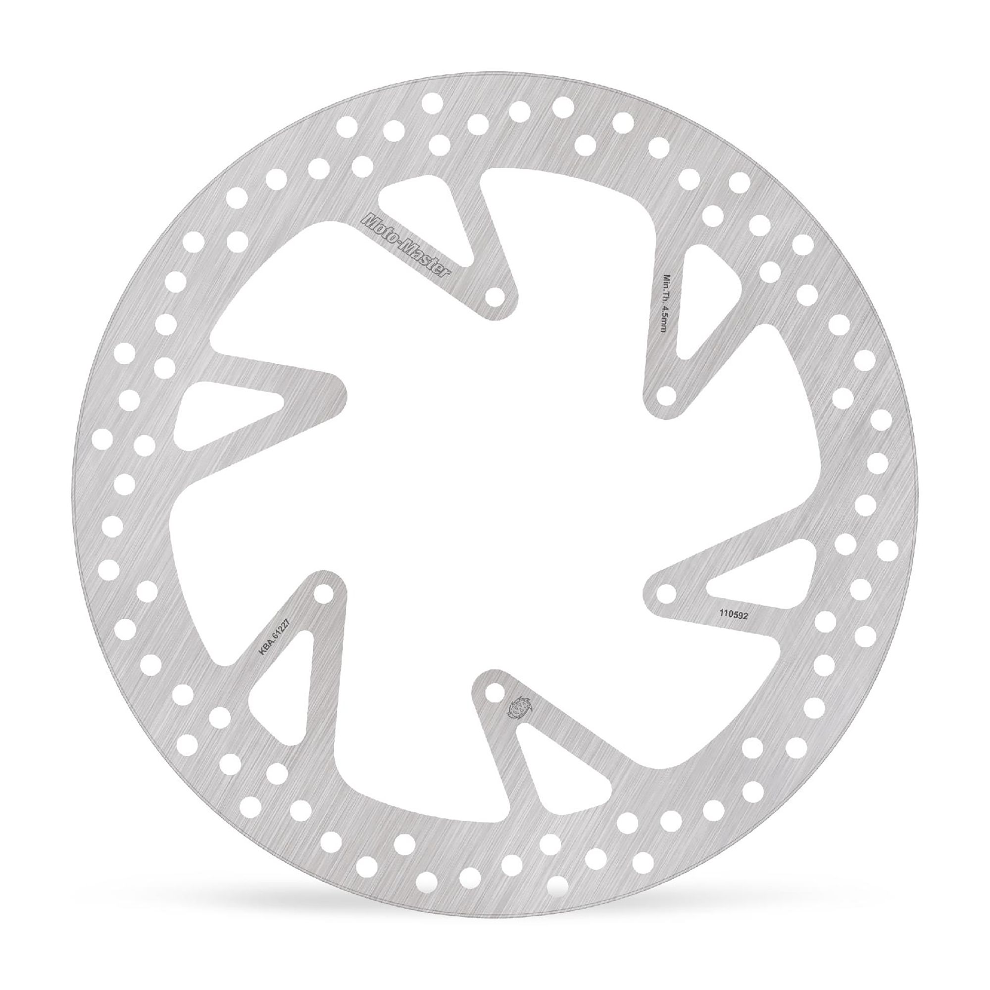 Moto-Master Bremsscheibe Halo hinten starr mit ABE