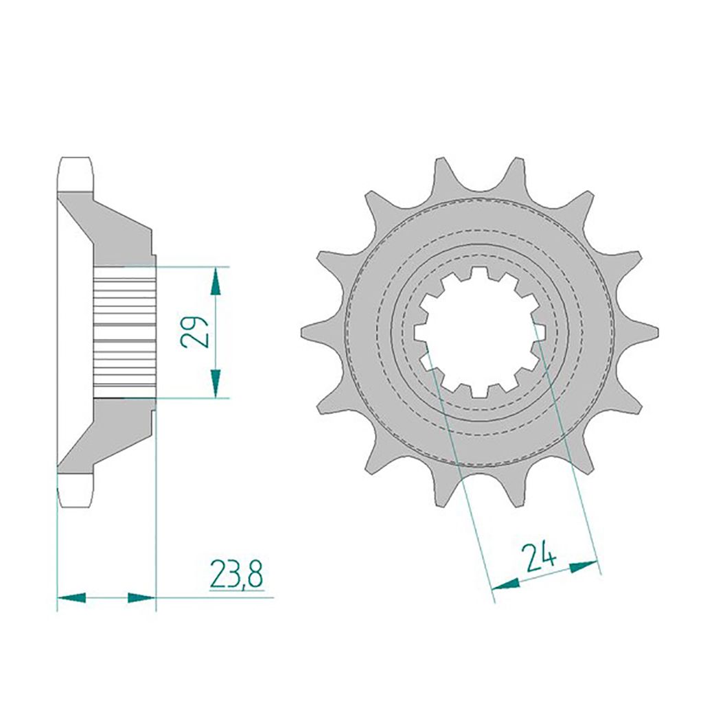 Esjot Ritzel 24806-15 #530 15 Zähne