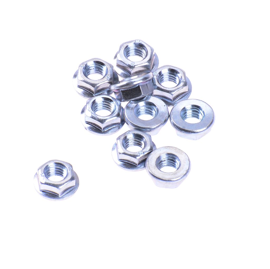 ScooterLibre Mutter M6x1 mit Bund - 10er Set