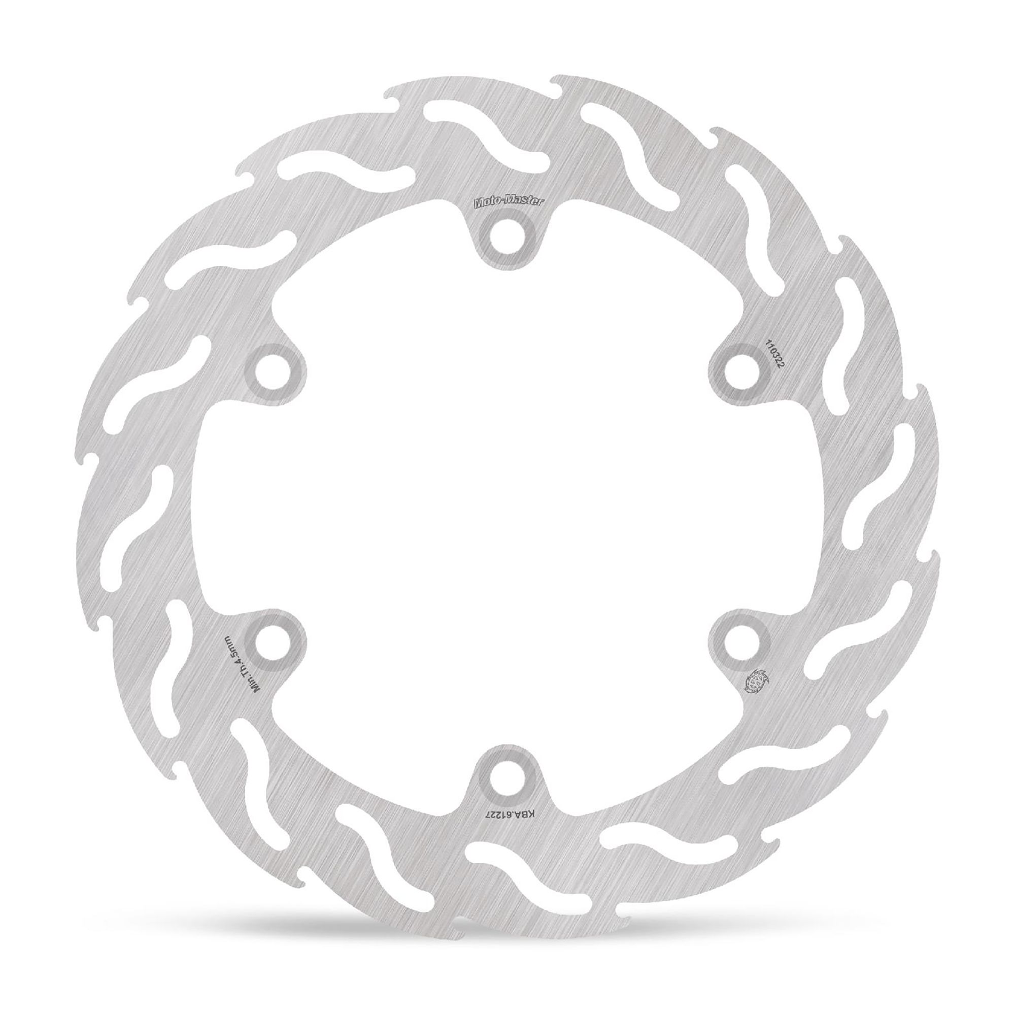 Moto-Master Bremsscheibe Flame hinten starr mit ABE