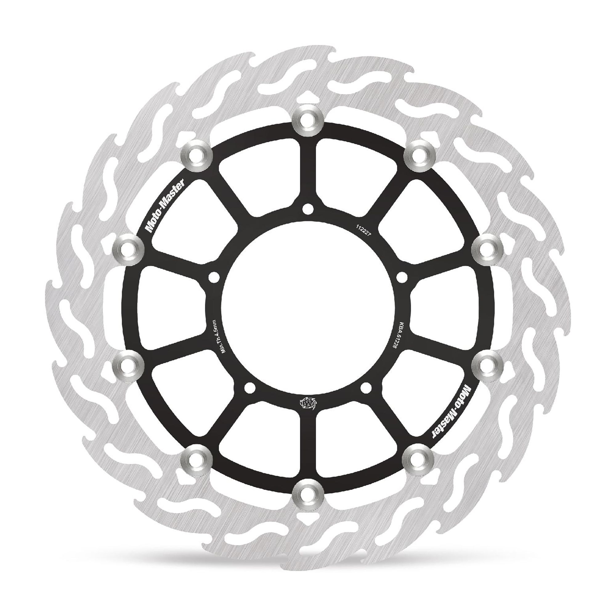 Moto-Master Bremsscheibe Flame vorn schwim. Supermoto Racing 320