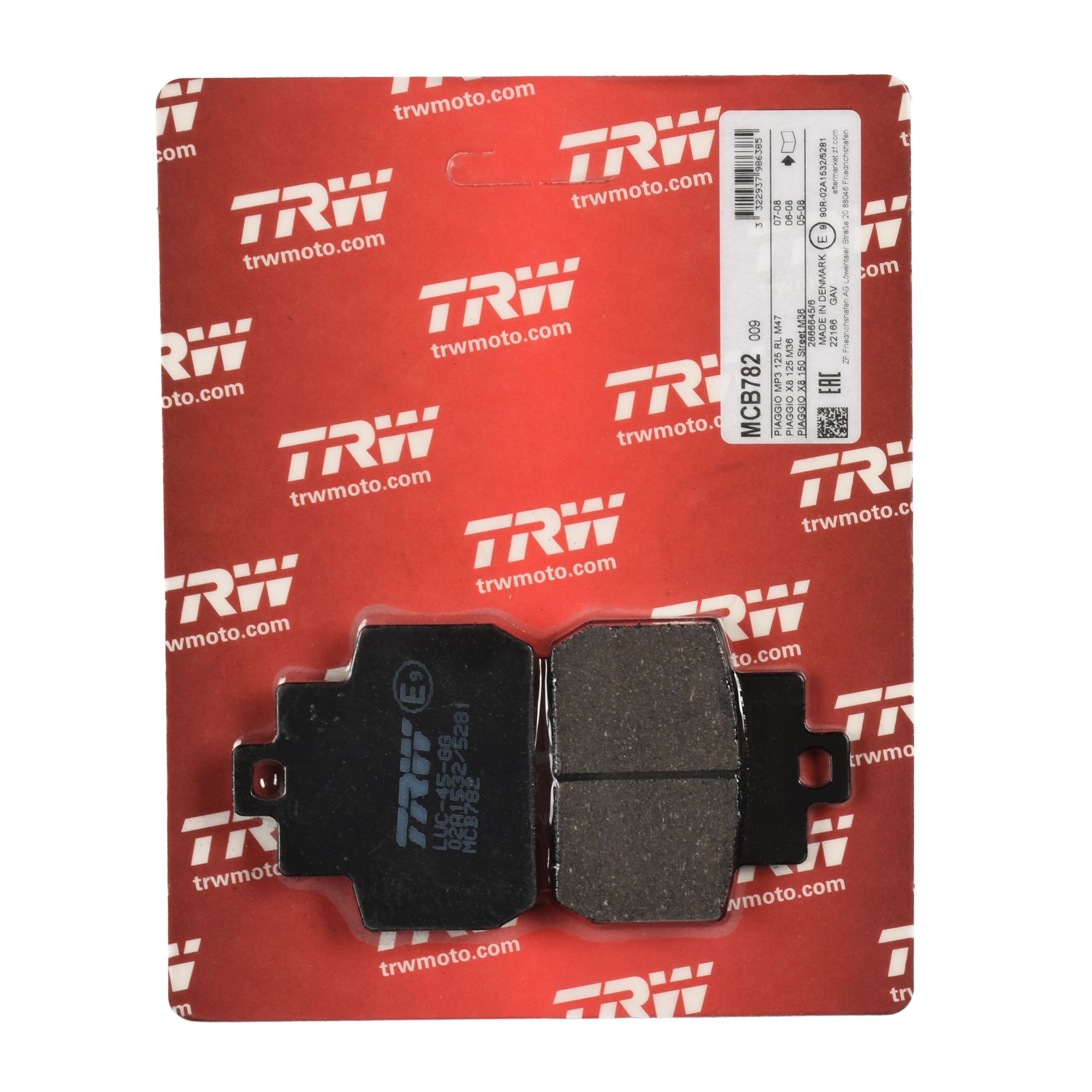 TRW Bremsbelag organisch