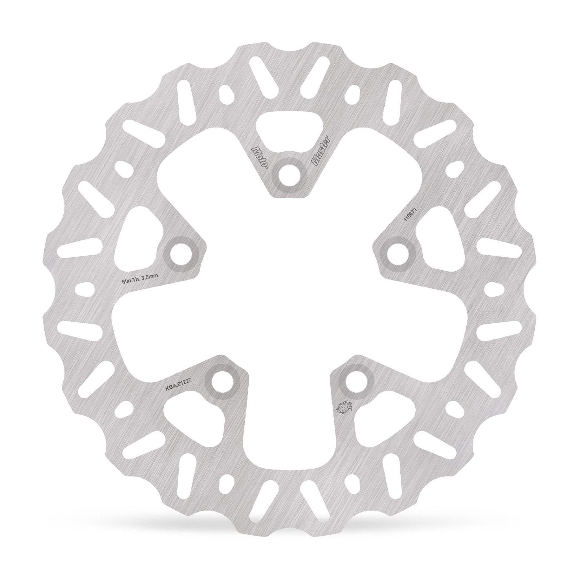 Moto-Master Bremsscheibe Nitro hinten starr mit ABE