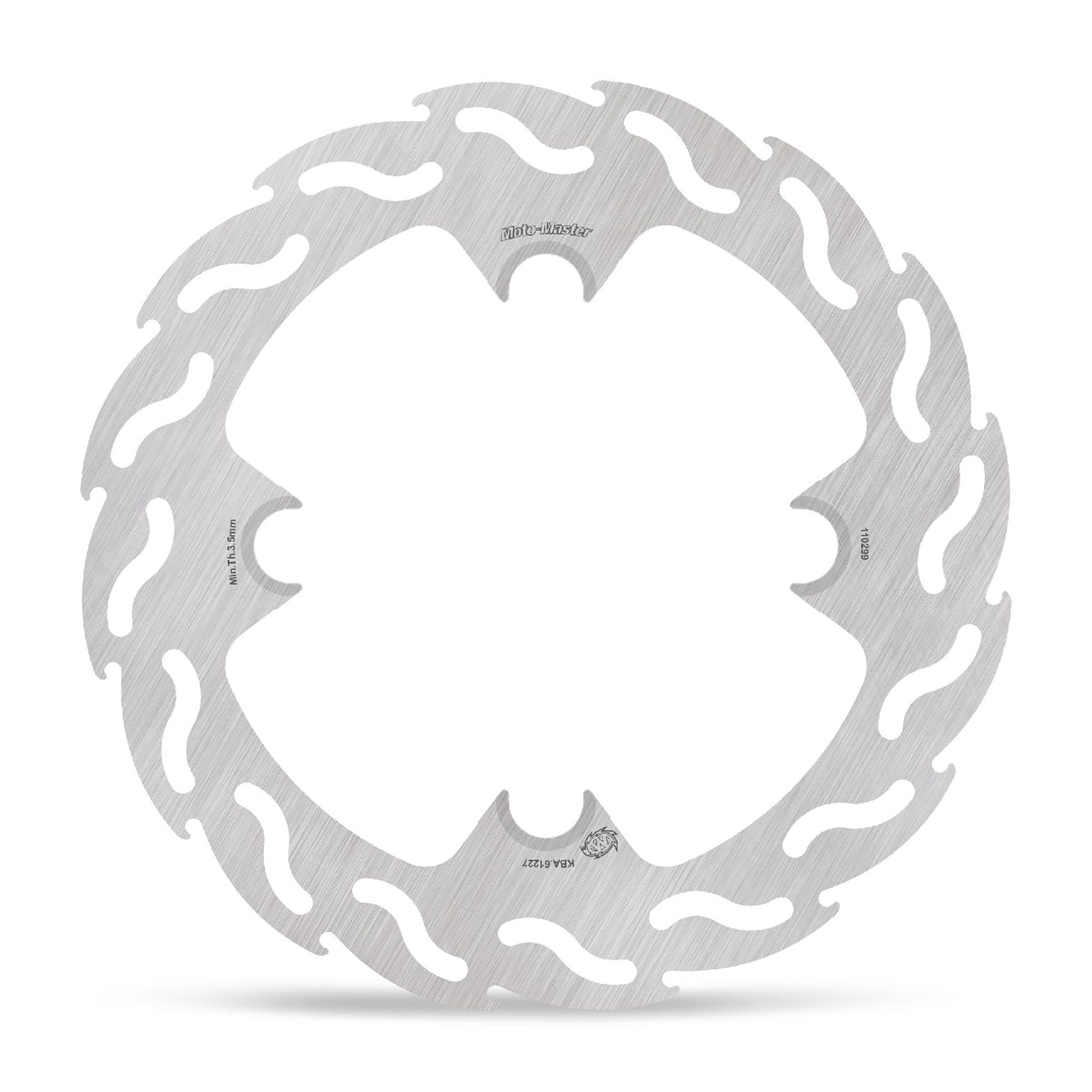 Moto-Master Bremsscheibe Flame hinten starr mit ABE