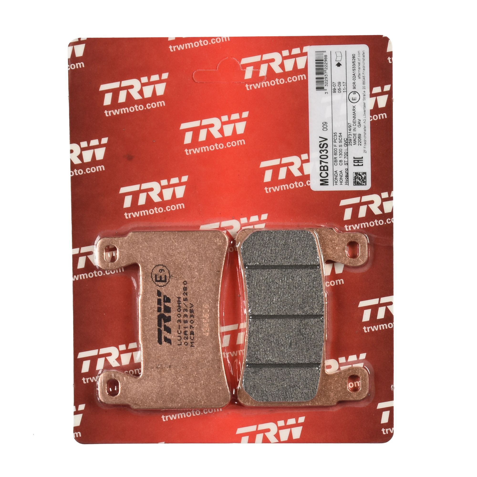 TRW Bremsbelag Sinter Street