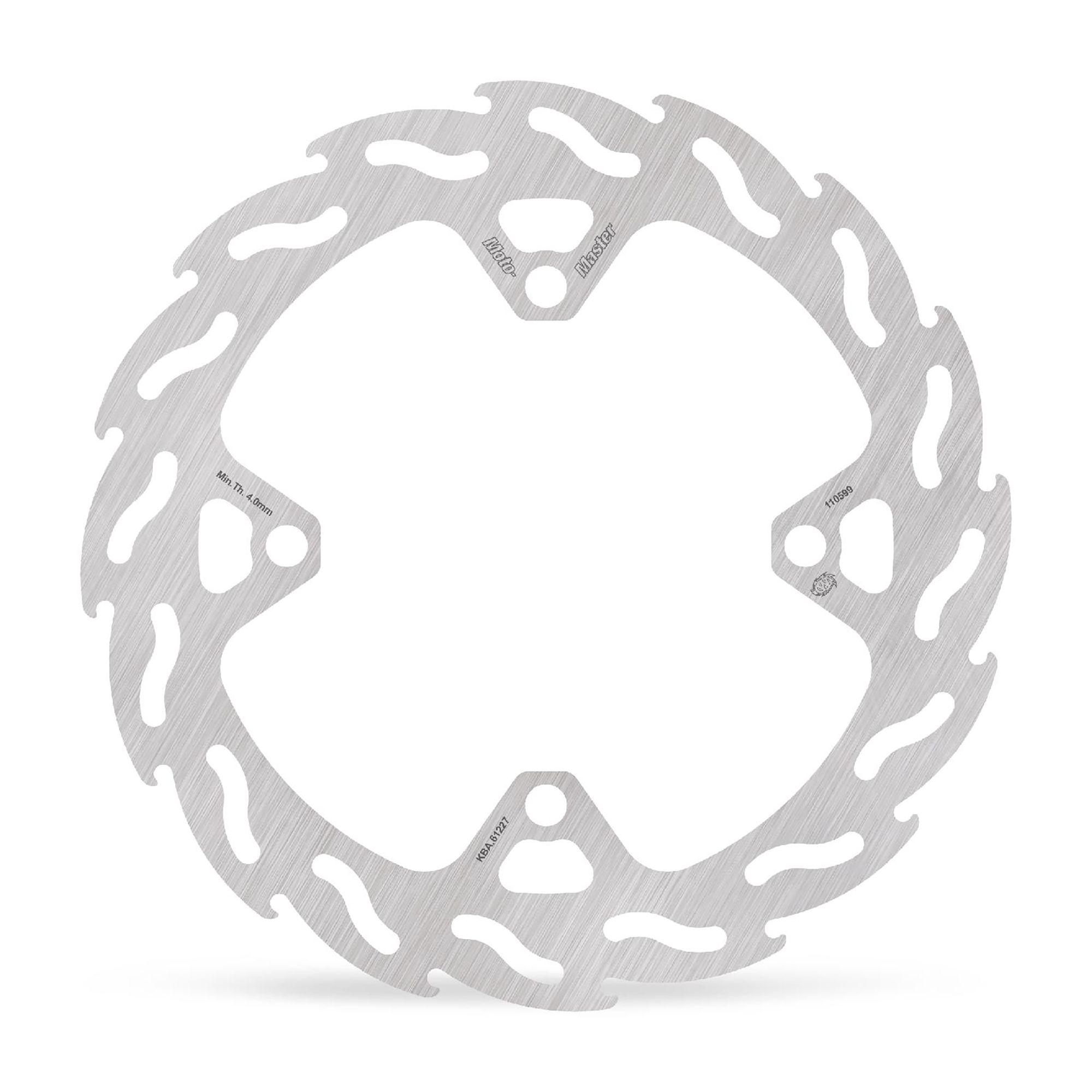 Moto-Master Bremsscheibe Flame hinten starr Factory 4,4mm mit ABE