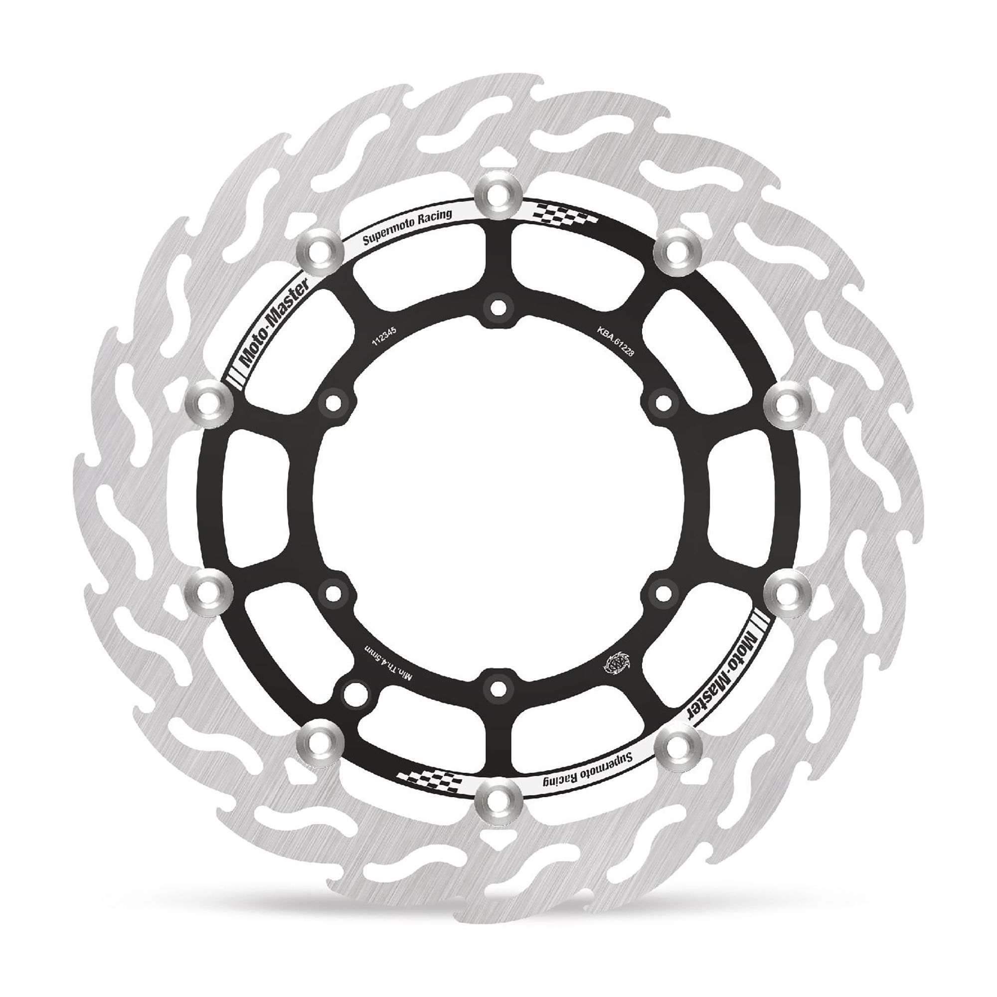 Moto-Master Bremsscheibe Flame vorn schwimmend Supermoto Racing