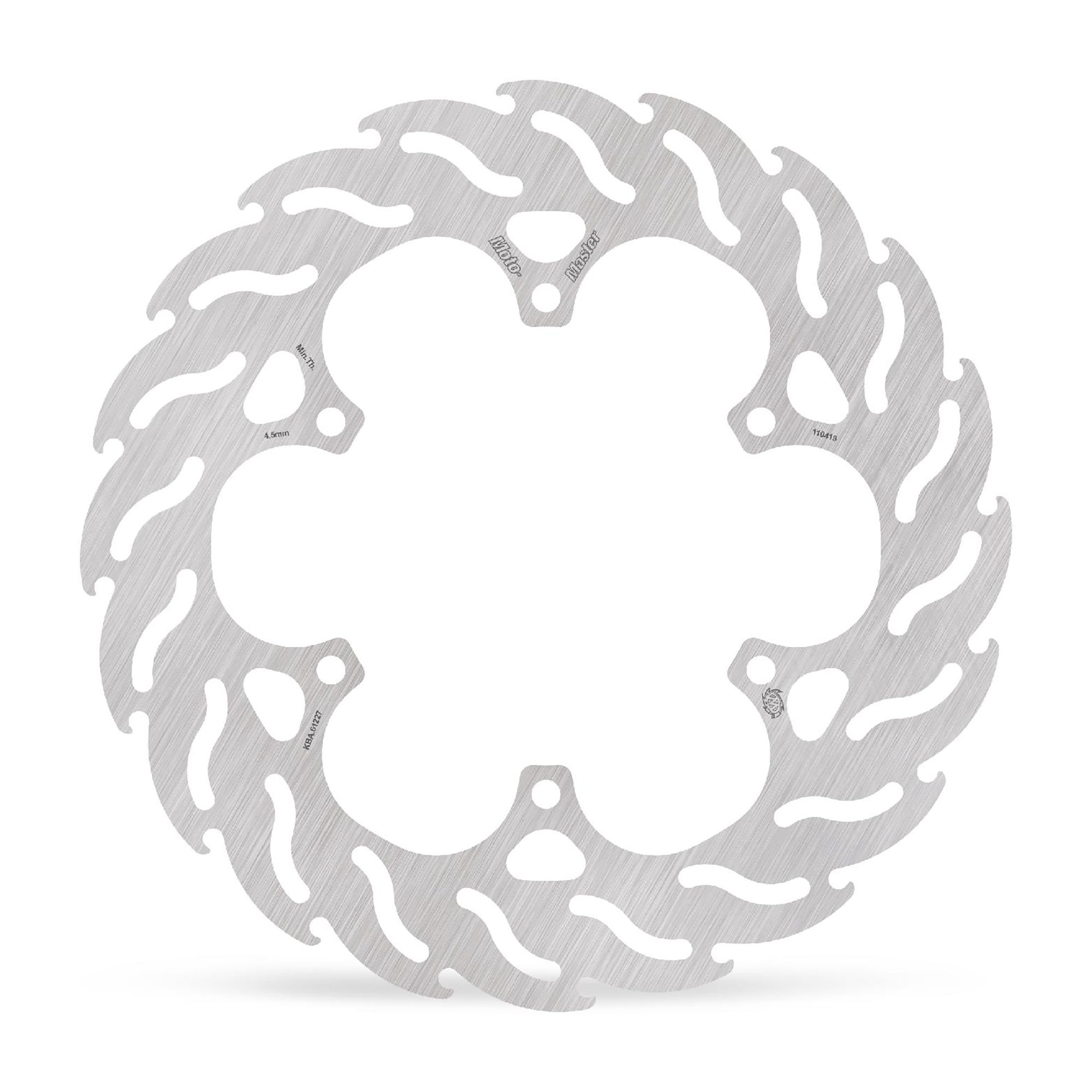 Moto-Master Bremsscheibe Flame hinten starr mit ABE