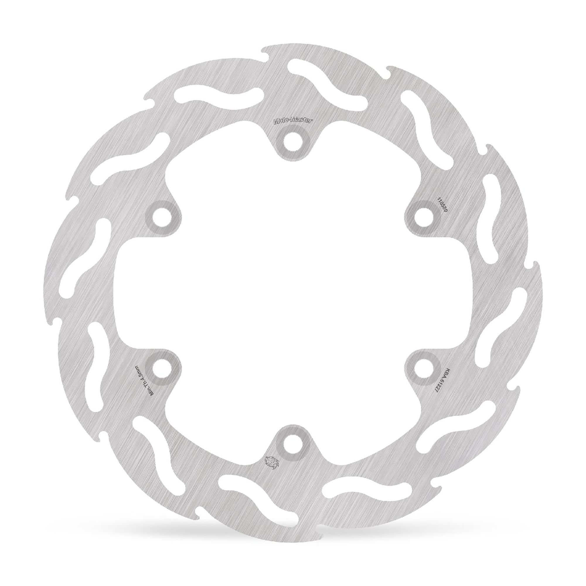 Moto-Master Bremsscheibe Flame hinten starr mit ABE