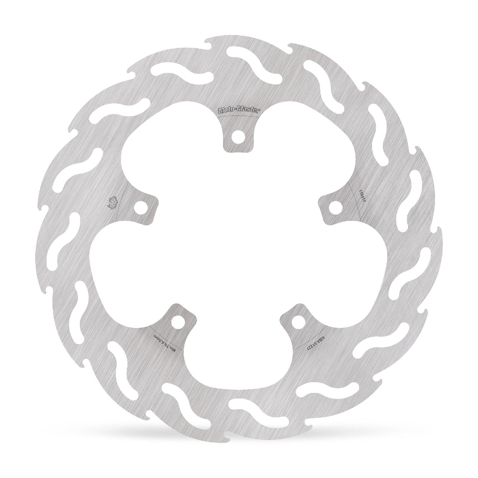 Moto-Master Bremsscheibe Flame hinten starr mit ABE