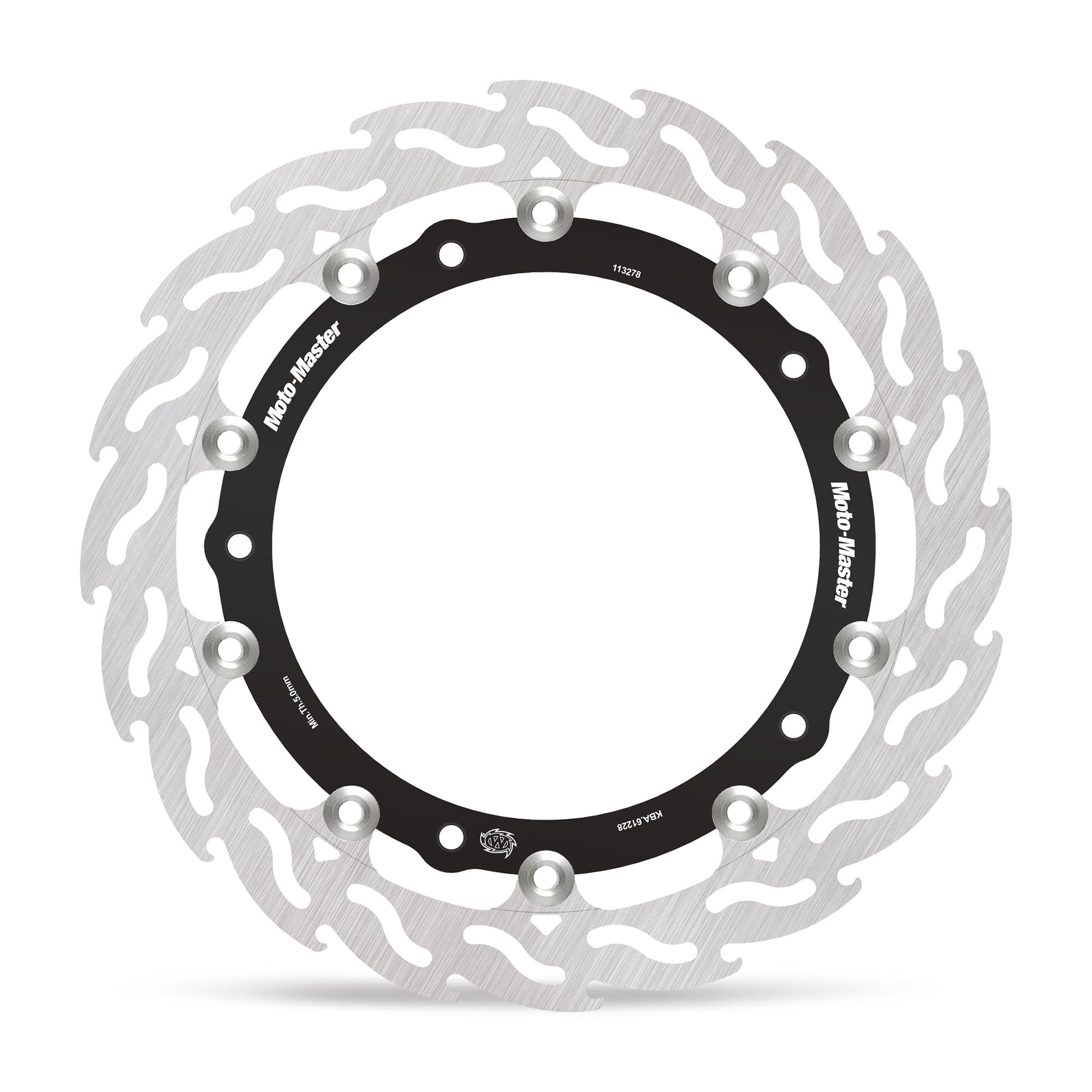 Moto-Master Bremsscheibe Racing Flame vorne rechts schwimmend 5,5mm