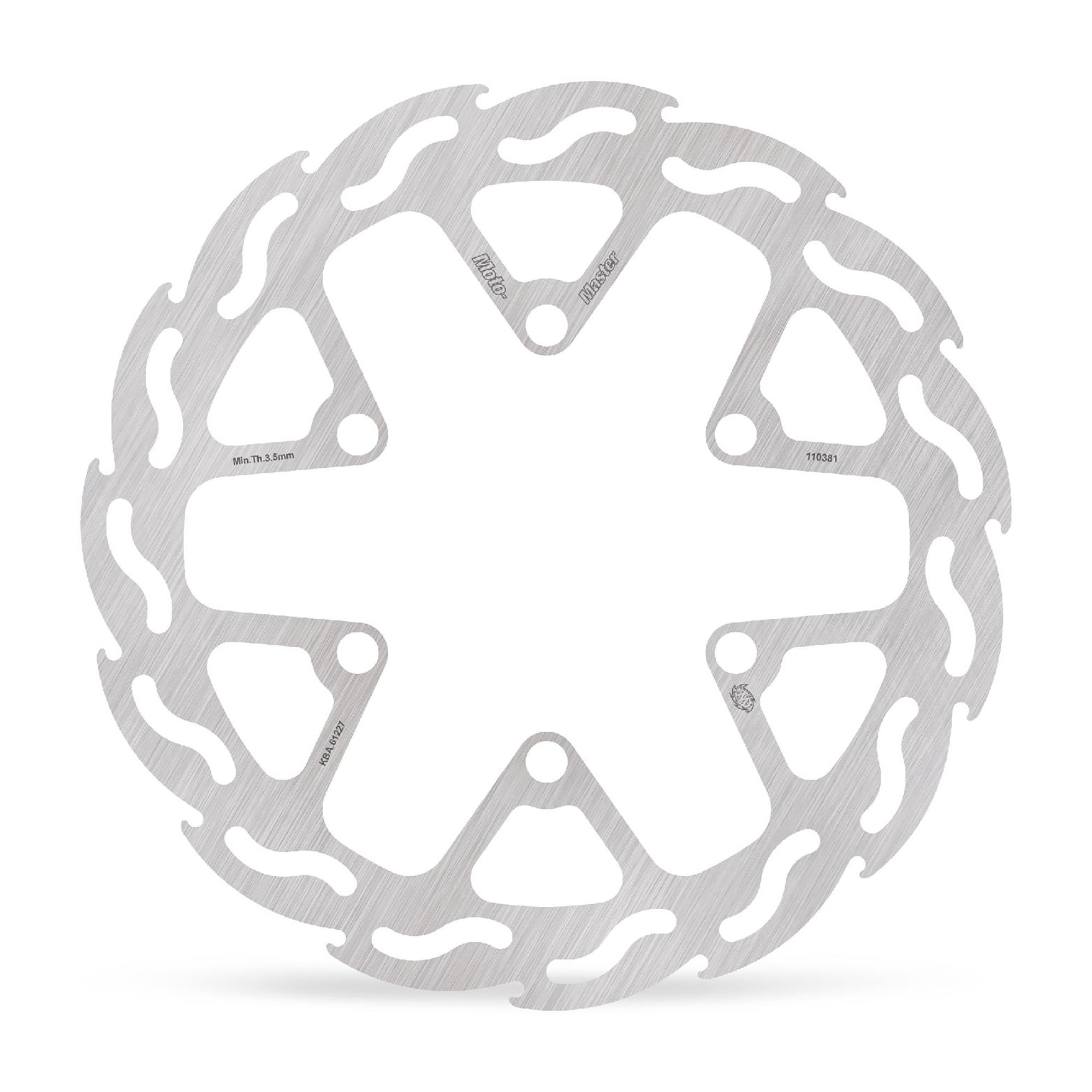 Moto-Master Bremsscheibe Flame vorn starr mit ABE