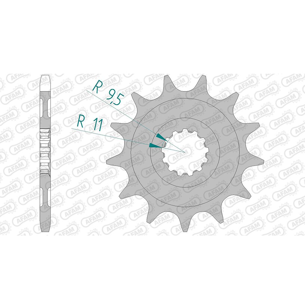 AFAM Ritzel #520 13 Zähne