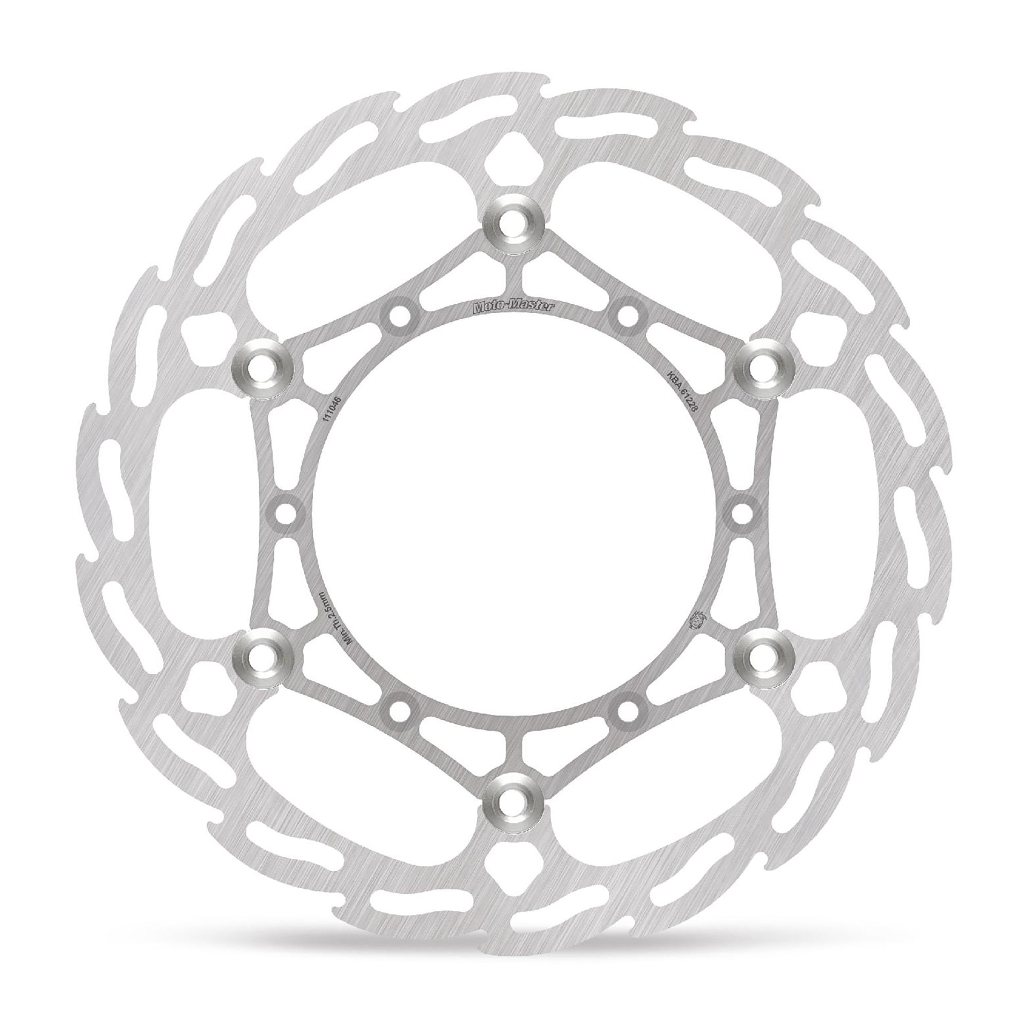 Moto-Master Bremsscheibe Flame vorn schwimmend mit ABE Oversize 260 mm Ø