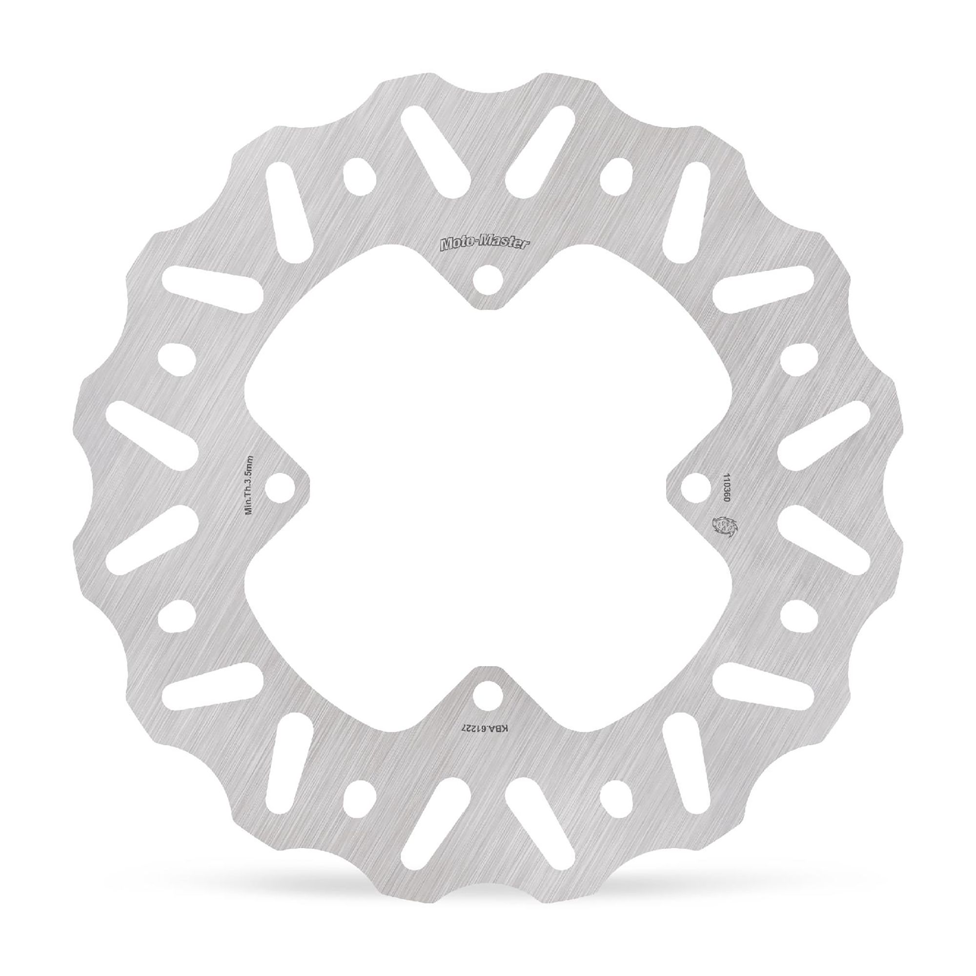 Moto-Master Bremsscheibe Nitro hinten starr mit ABE