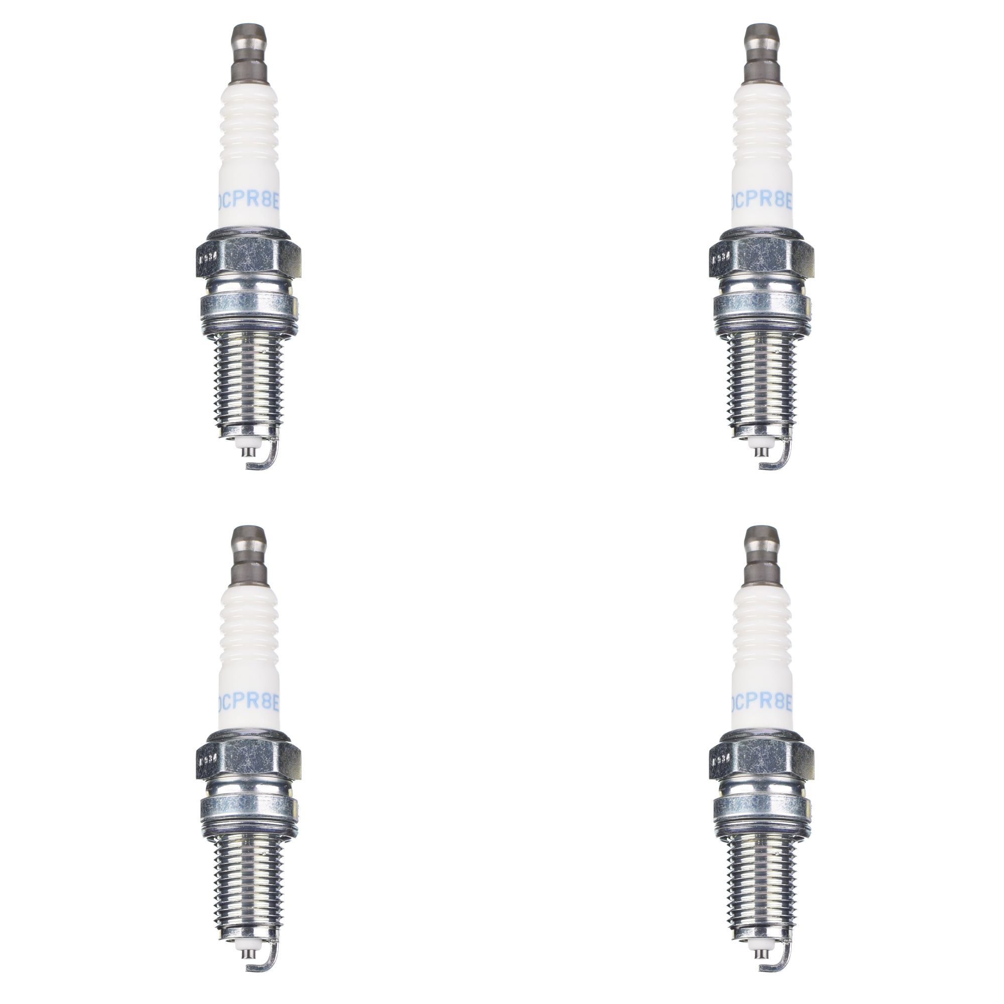 NGK Zündkerze DCPR8E feste Mutter 4179 4er Set