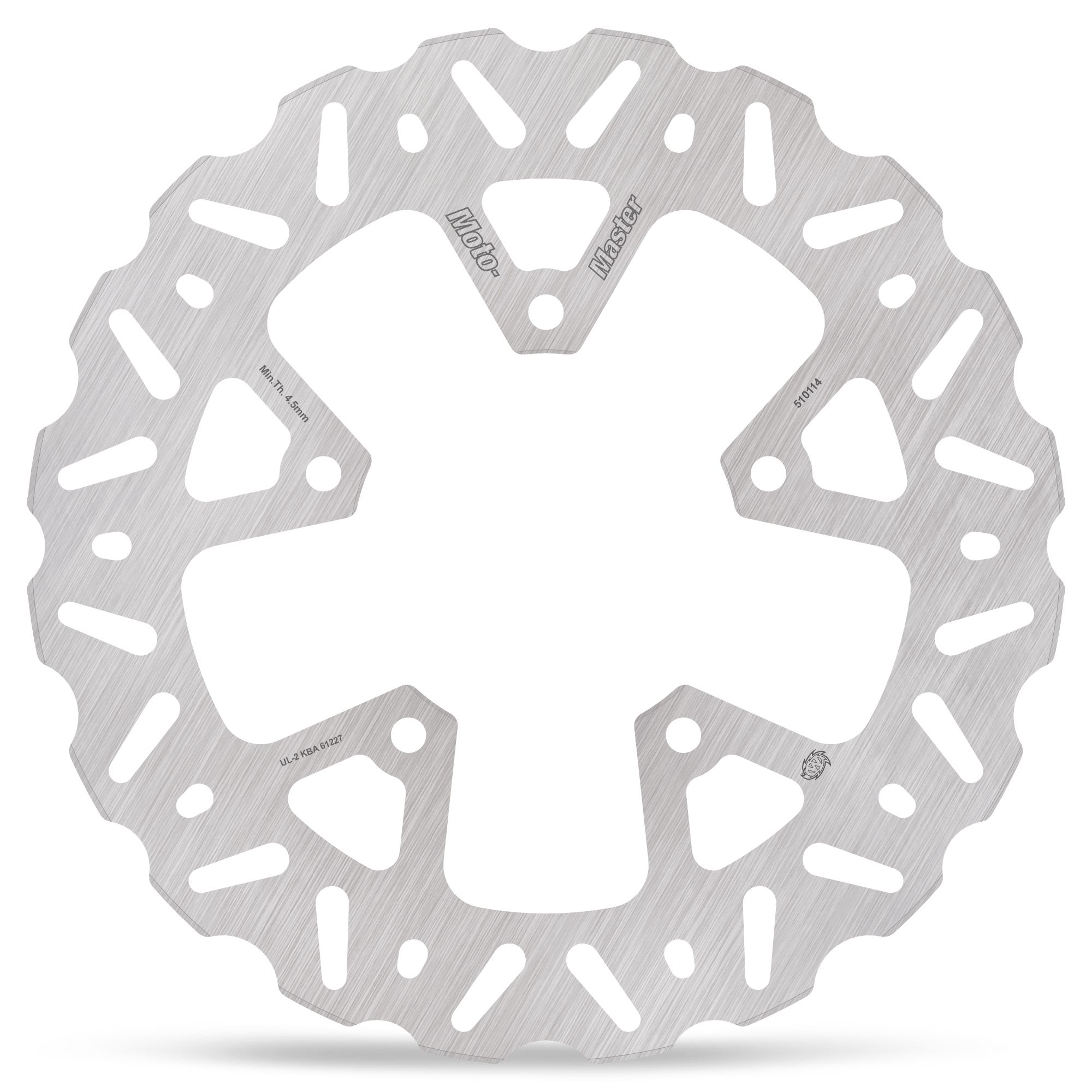 Moto-Master Bremsscheibe Nitro Road hinten starr mit ABE