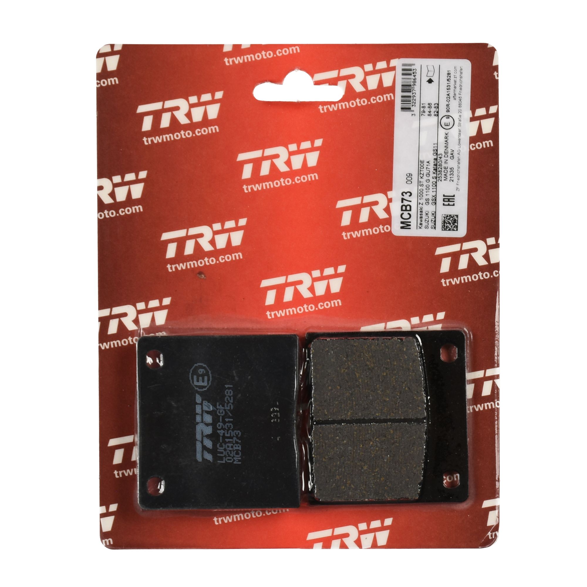 TRW Bremsbelag organisch