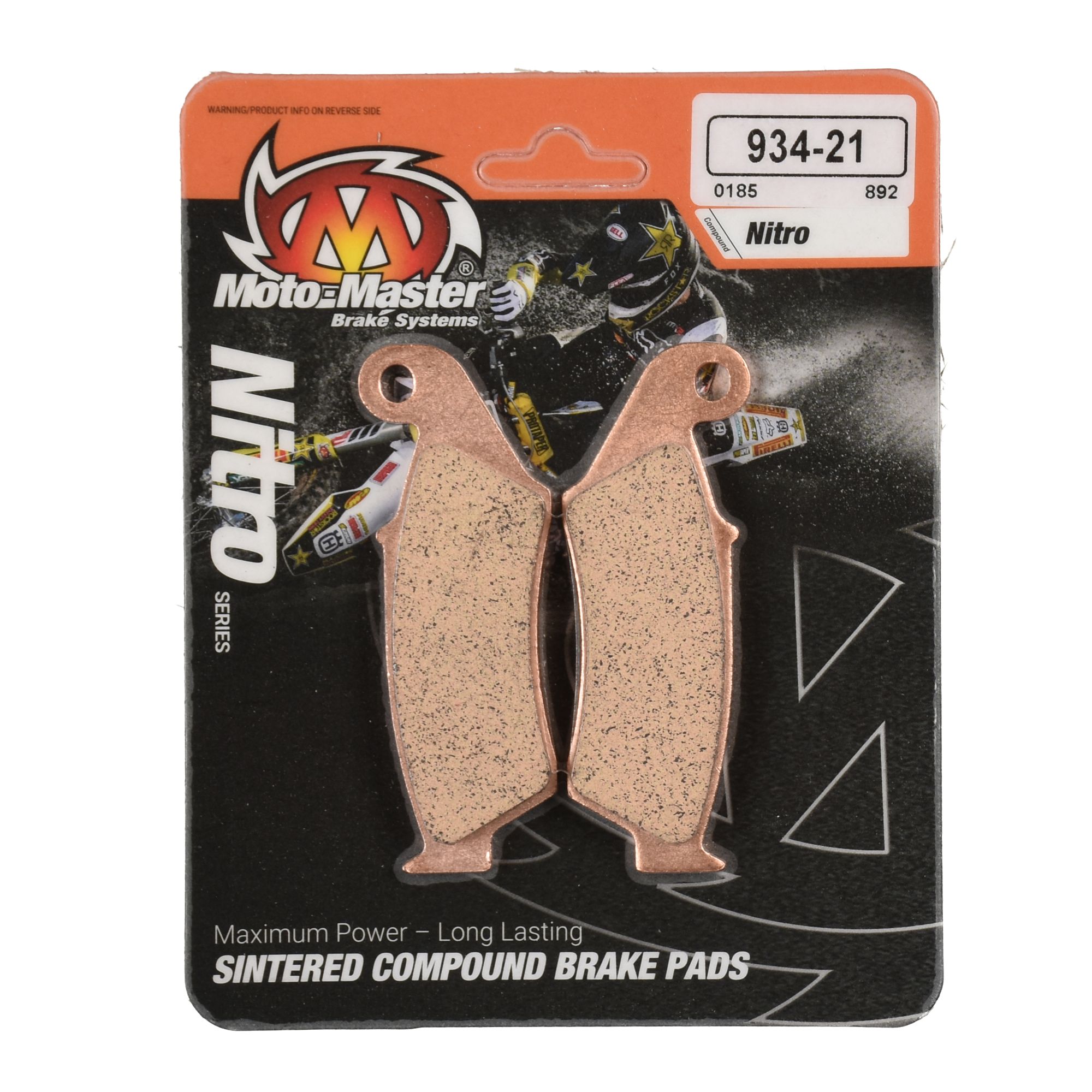 Moto-Master Bremsbelag Nitro ohne ABE