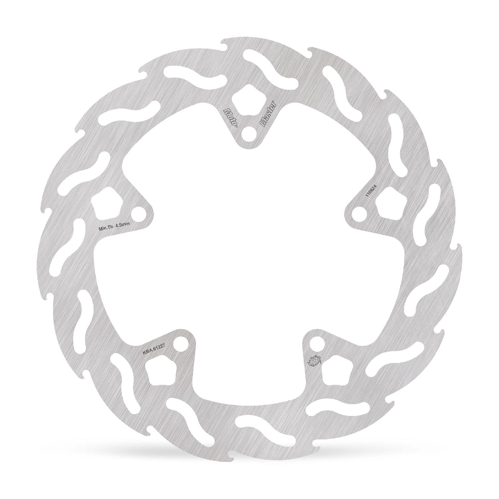 Moto-Master Bremsscheibe Flame hinten starr mit ABE