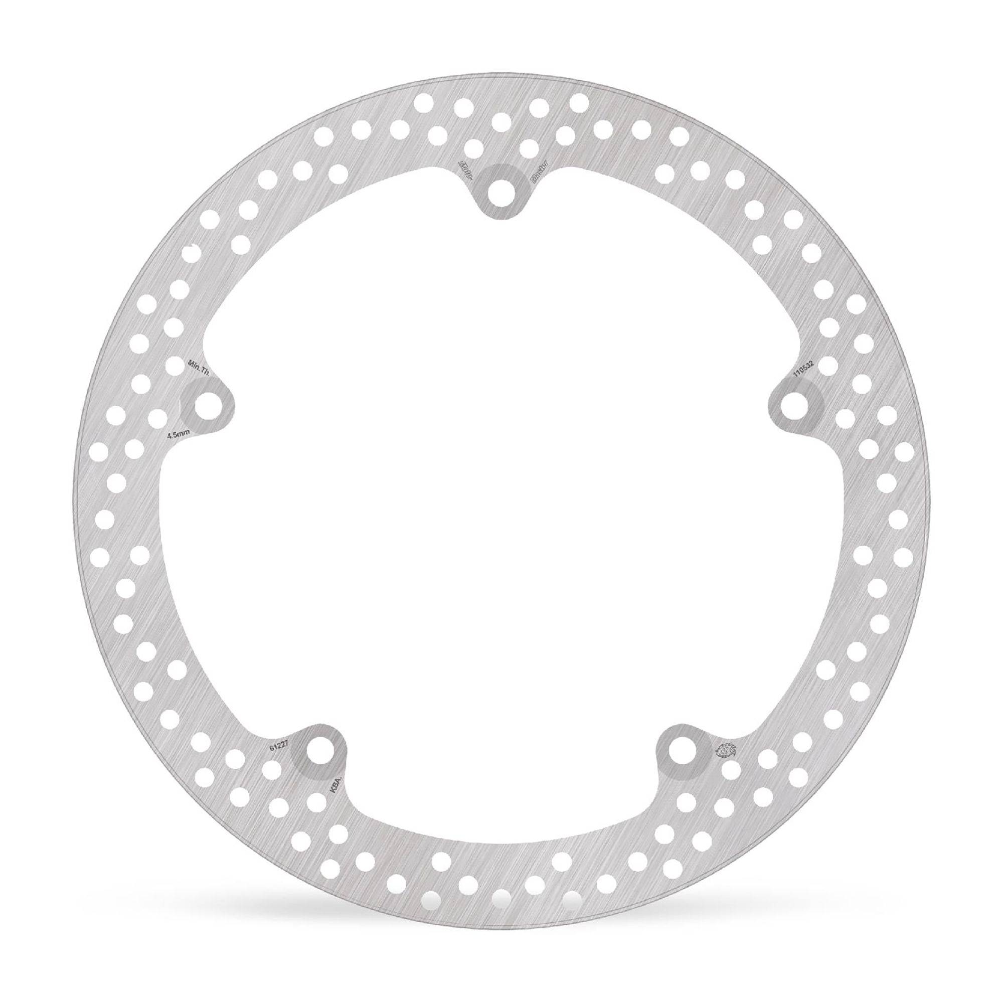 Moto-Master Bremsscheibe Halo vorn starr mit ABE