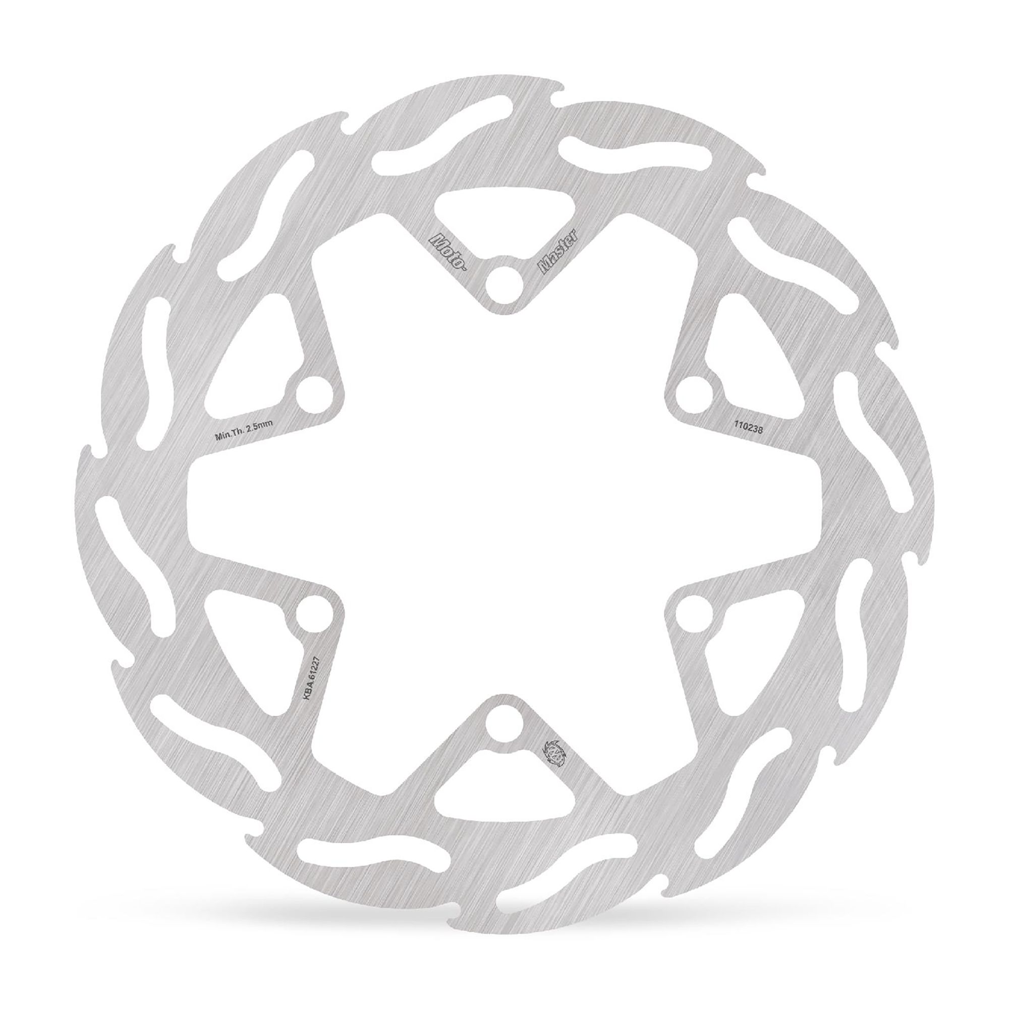 Moto-Master Bremsscheibe Flame vorn starr mit ABE